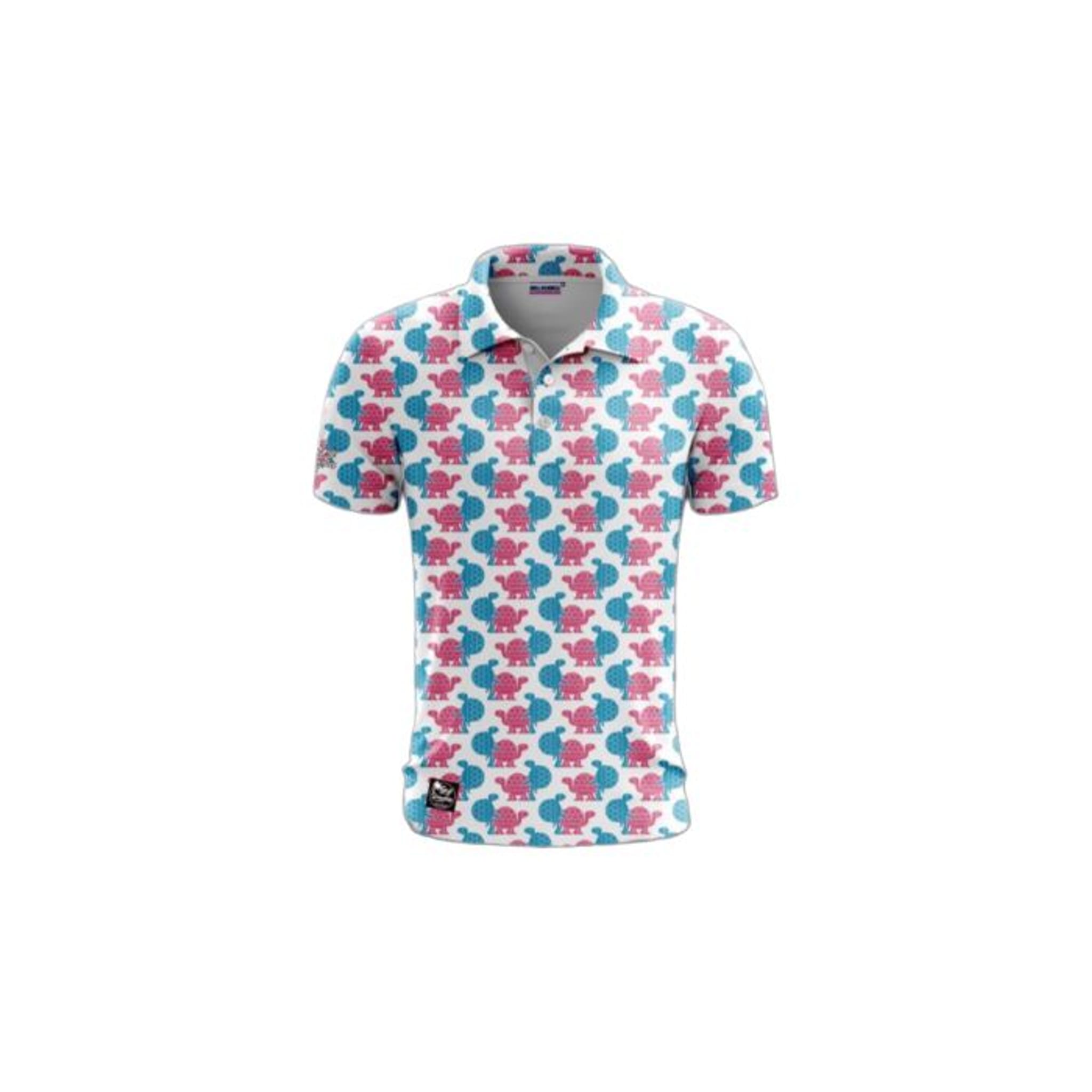 Golf Rowdies Love Turtles Polo Herren