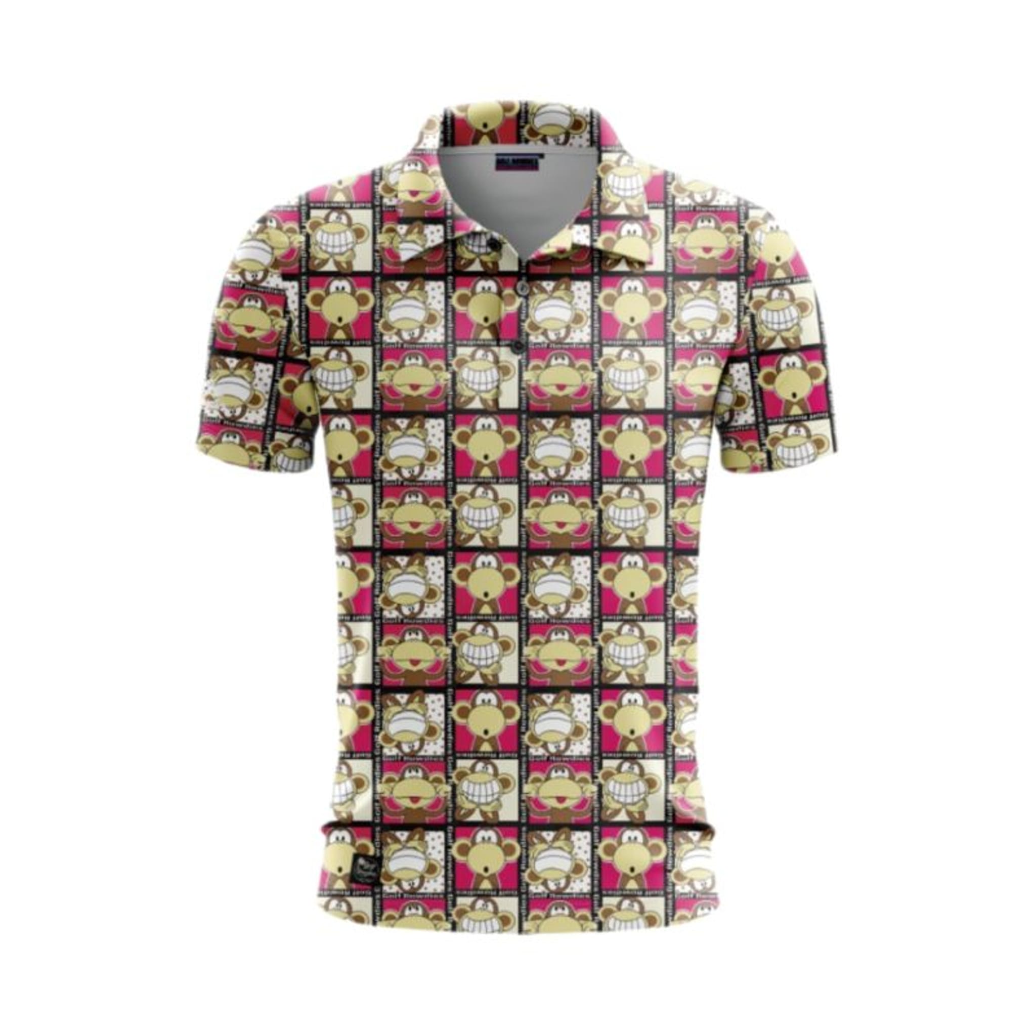 Golf Rowdies Monkey Polo Herren