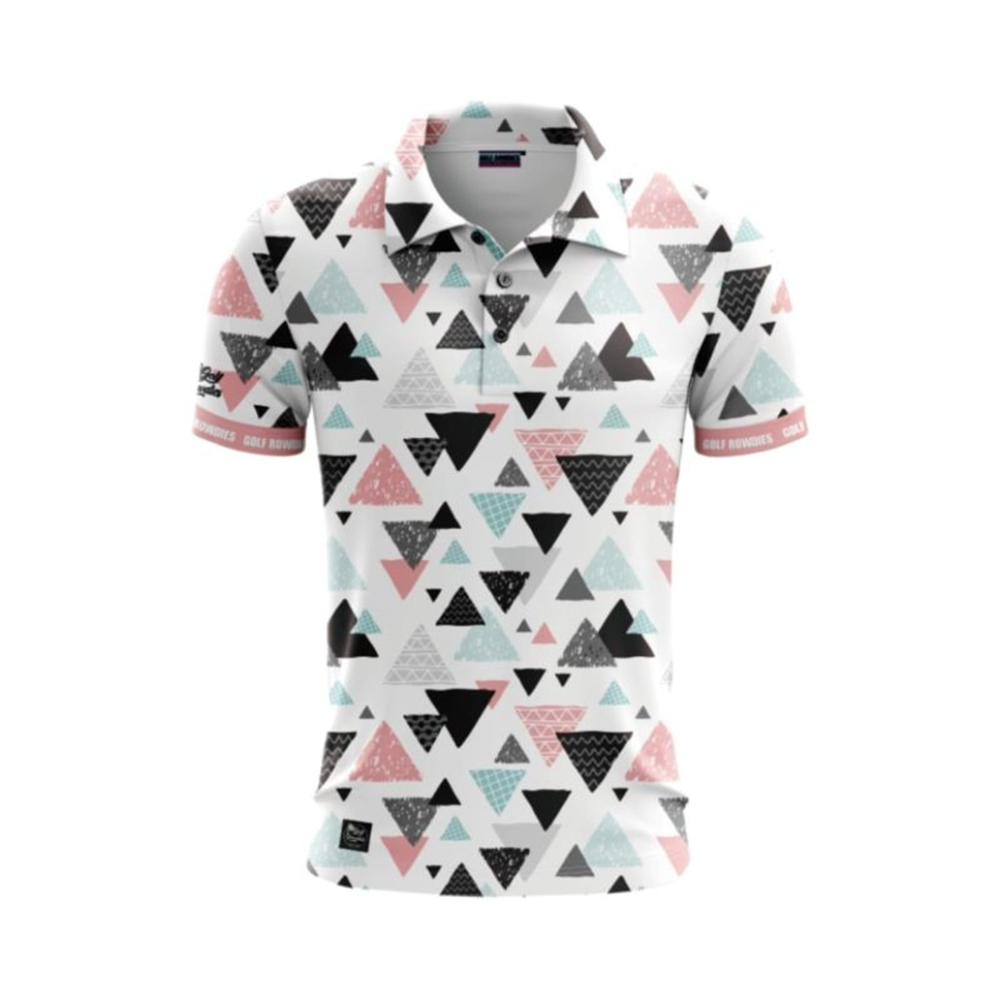 Golf Rowdies Triangles Polo Herren