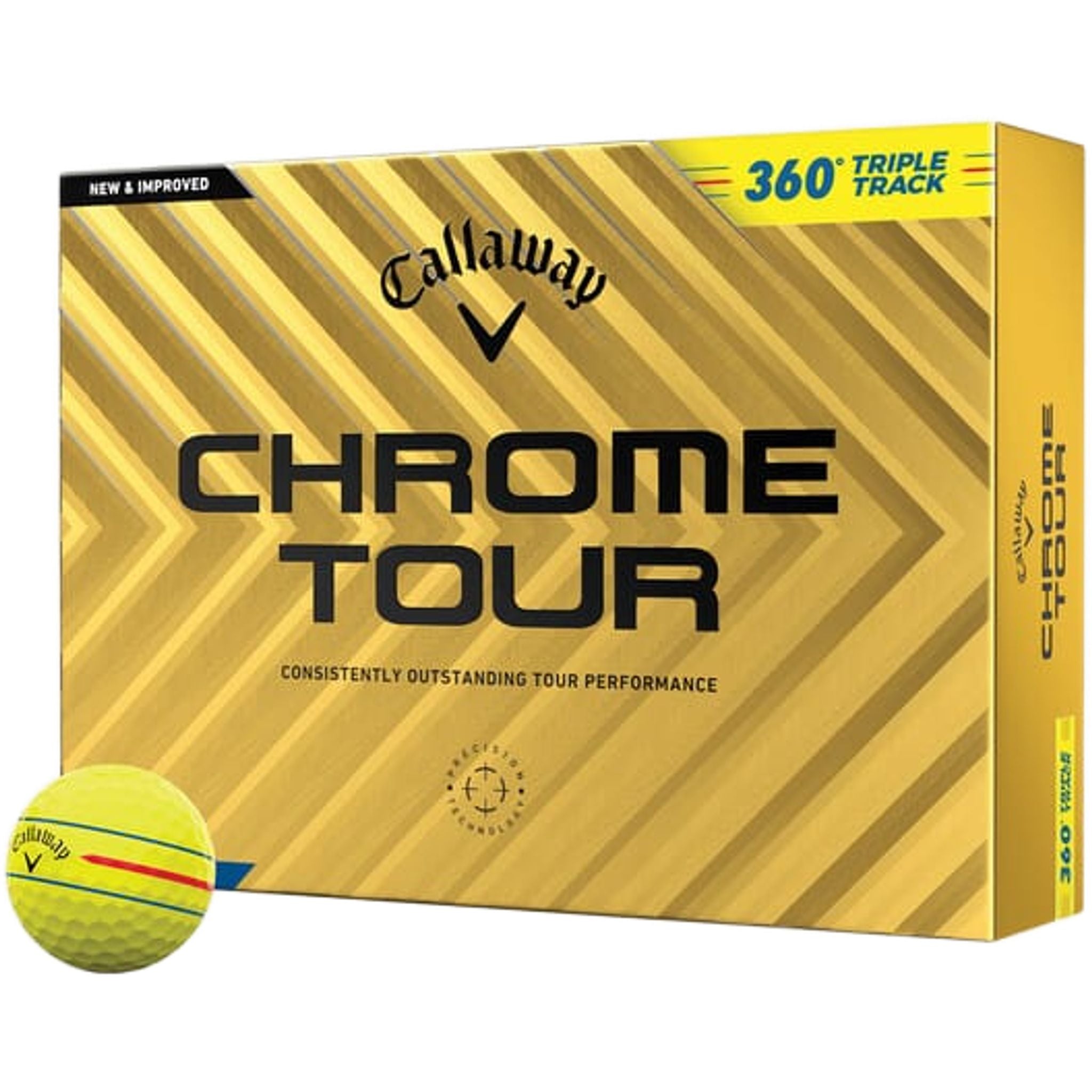 Callaway Chrome Soft Tour 360 Triple Track (24) Golfbälle (12 Stück)
