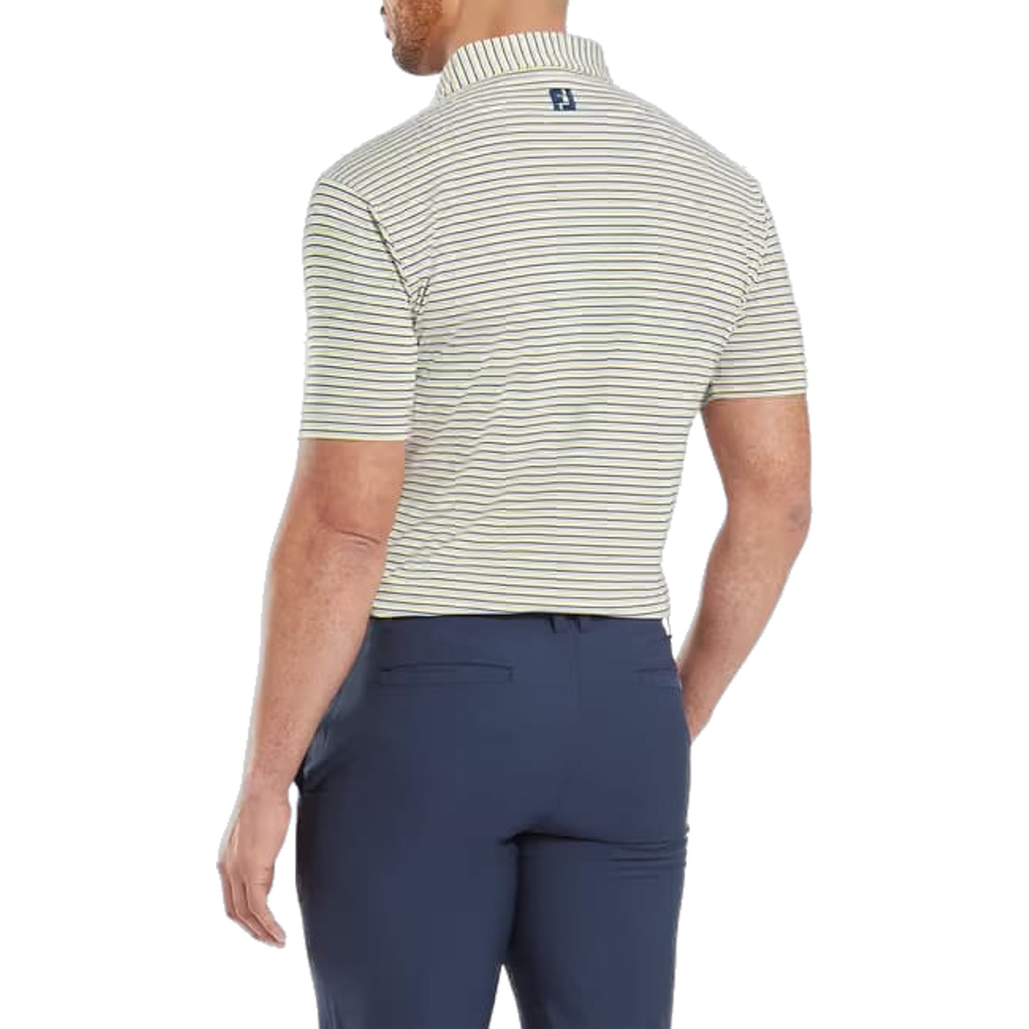 Moška polo majica Footjoy Balance Stripe Lisle