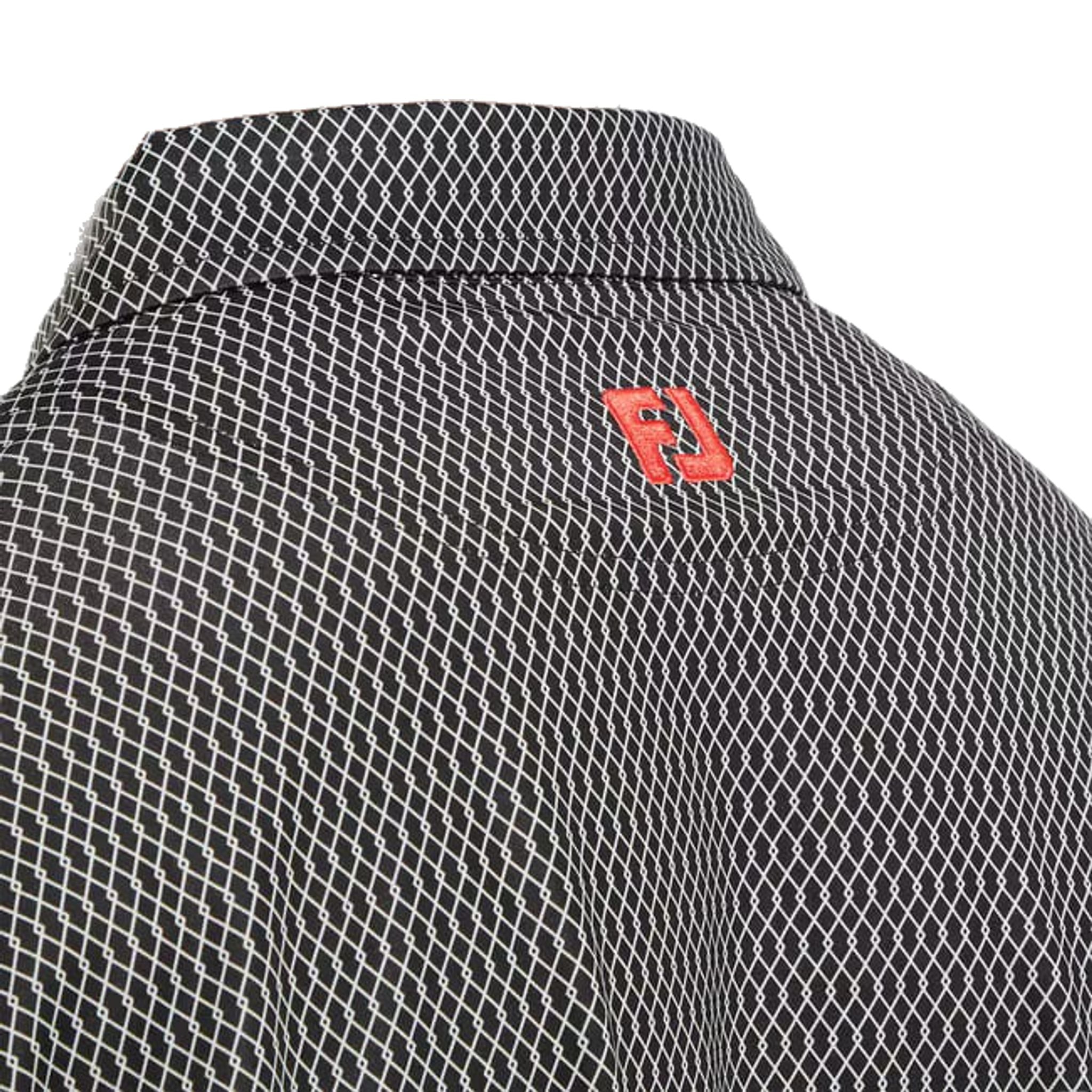 Footjoy Irongate Print Lisle Polo Herren