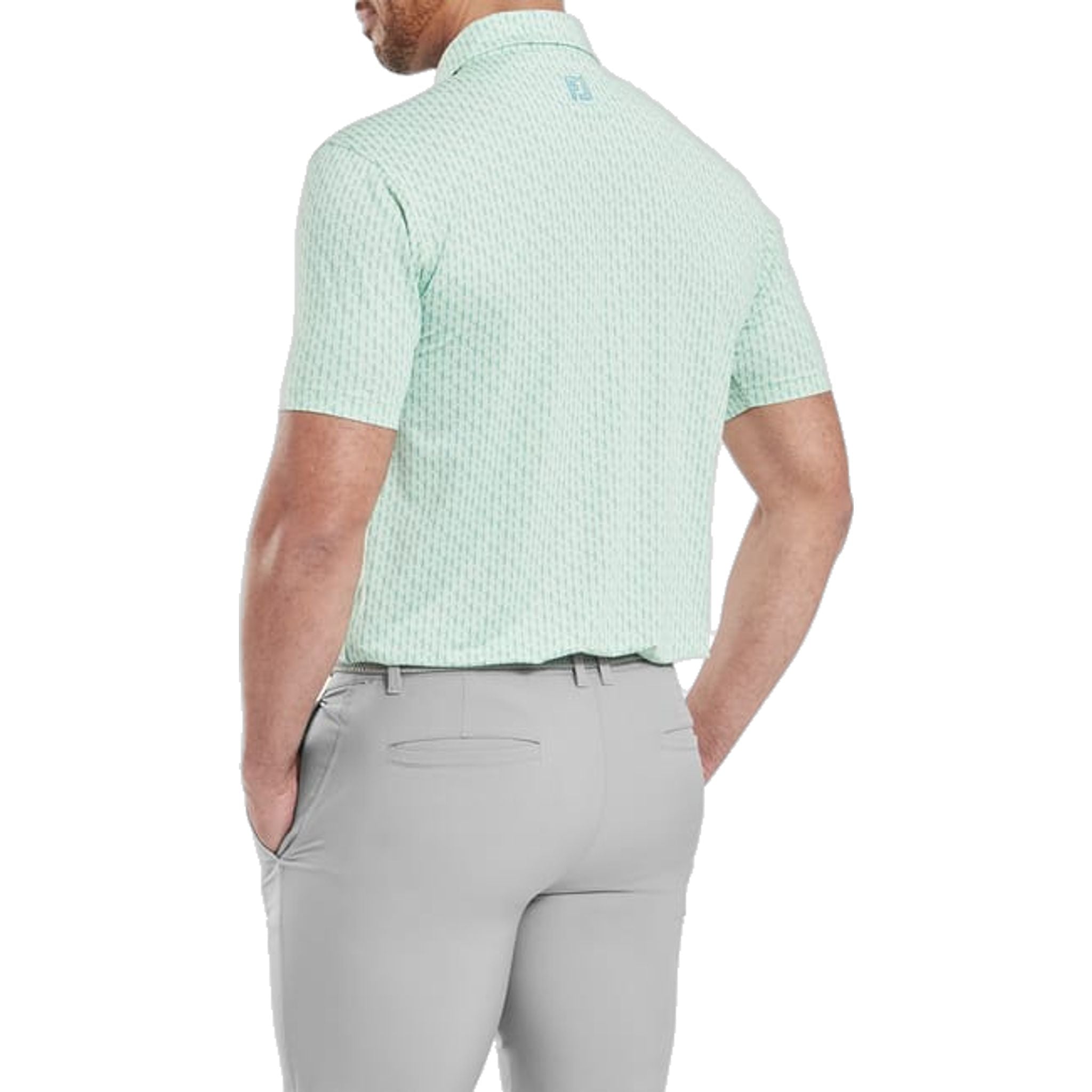 Footjoy Figure Print Polo Herren