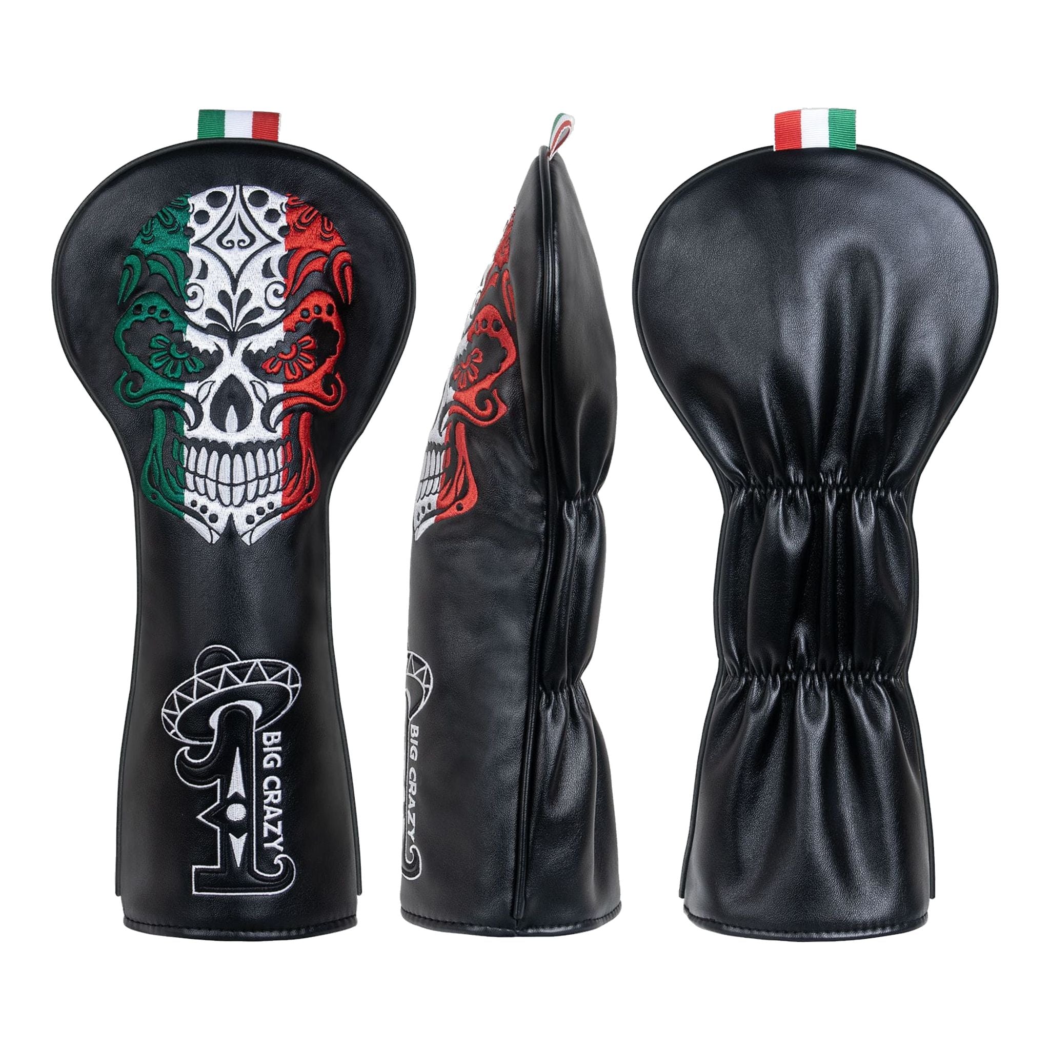 Emroydered Headcovers Mexico Dia De Los Muertos Driver Headcover