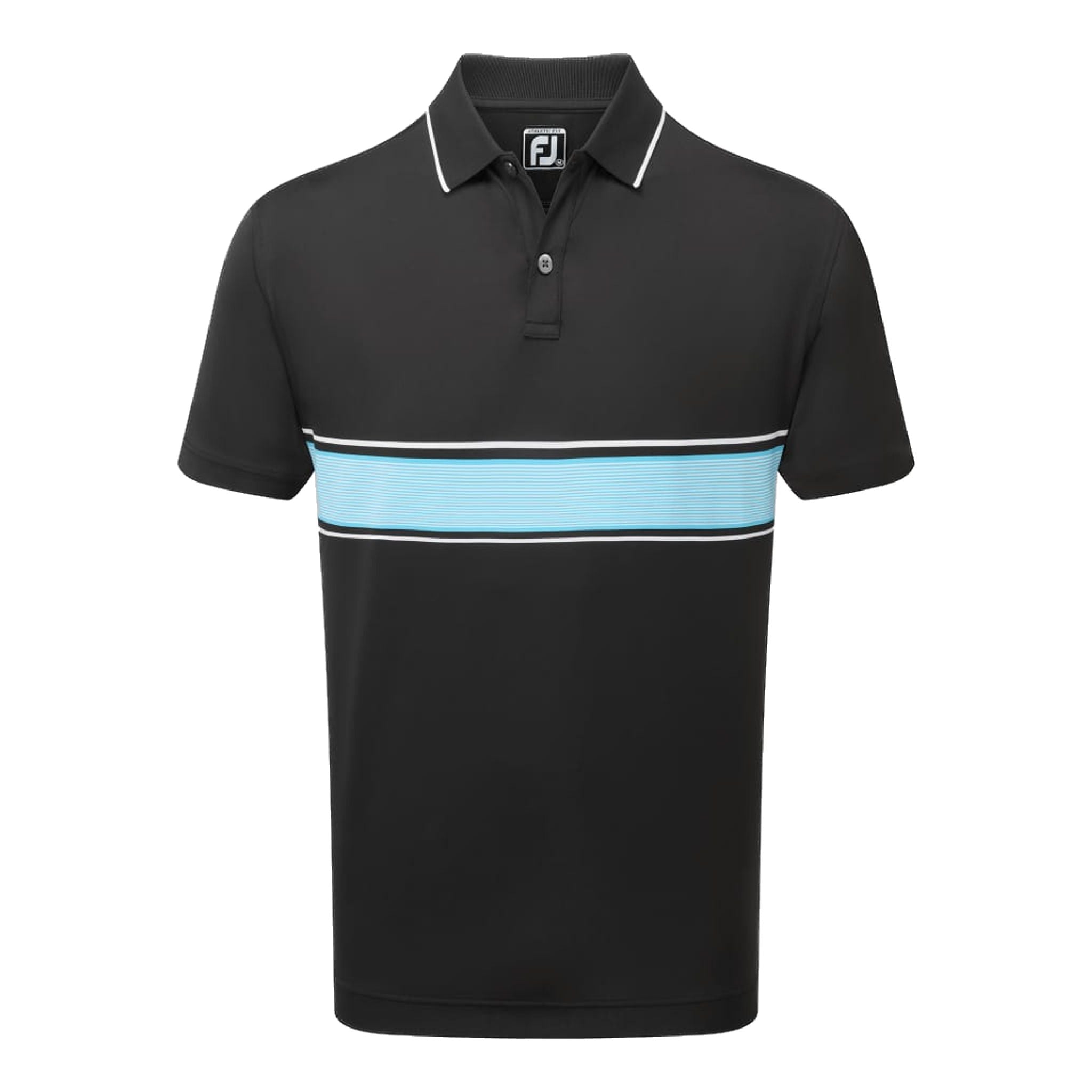 Footjoy Engineered Pin Stripe Polo Herren