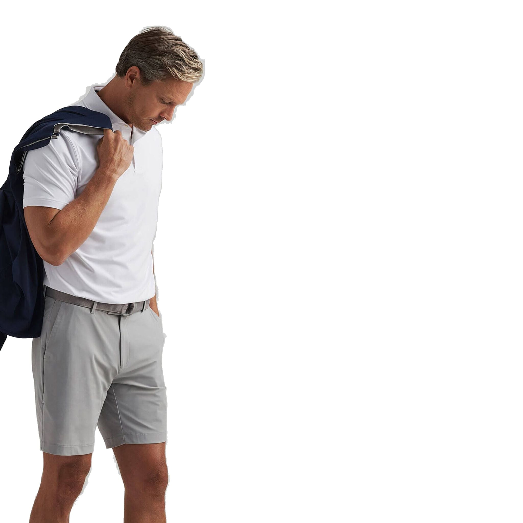 Peter Millar Solid Performance Jersey Polo Herren