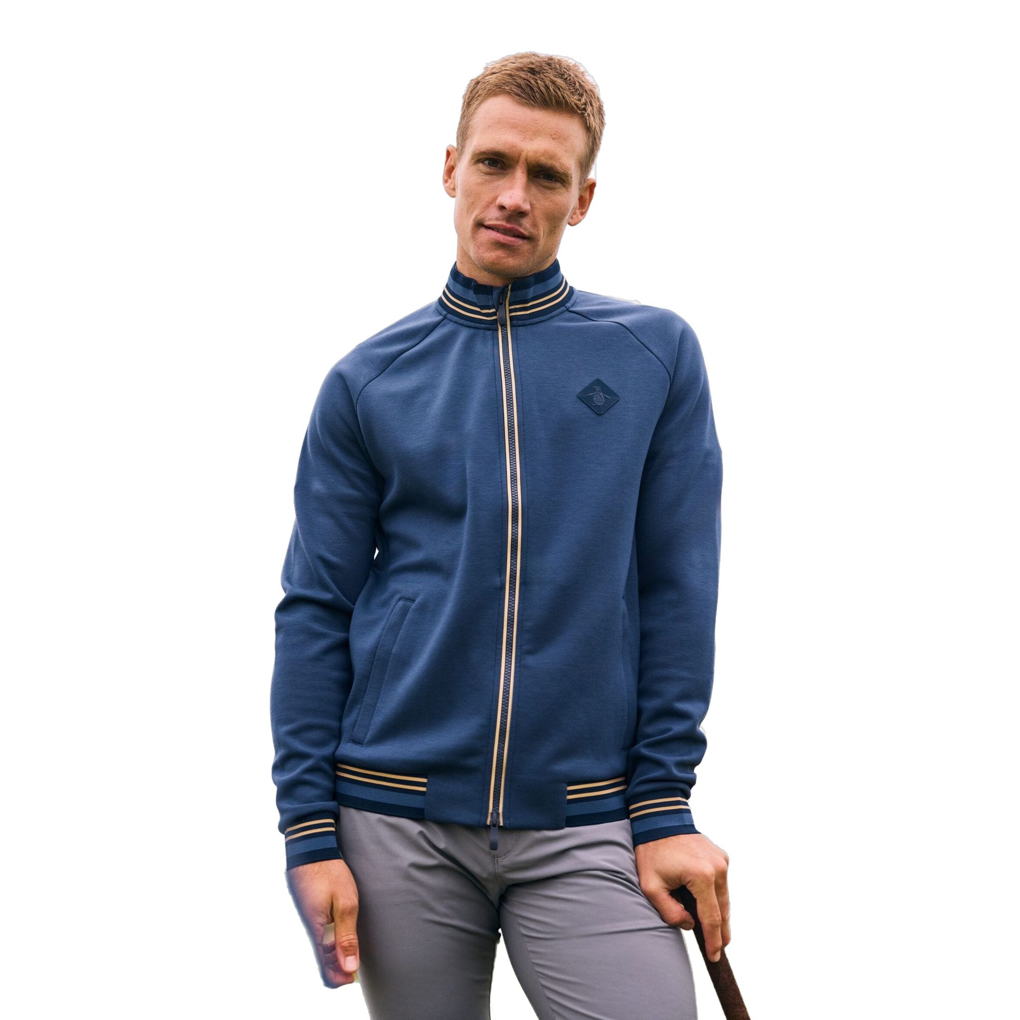 Original Penguin Pete's Original Knit Track Jacke Herren
