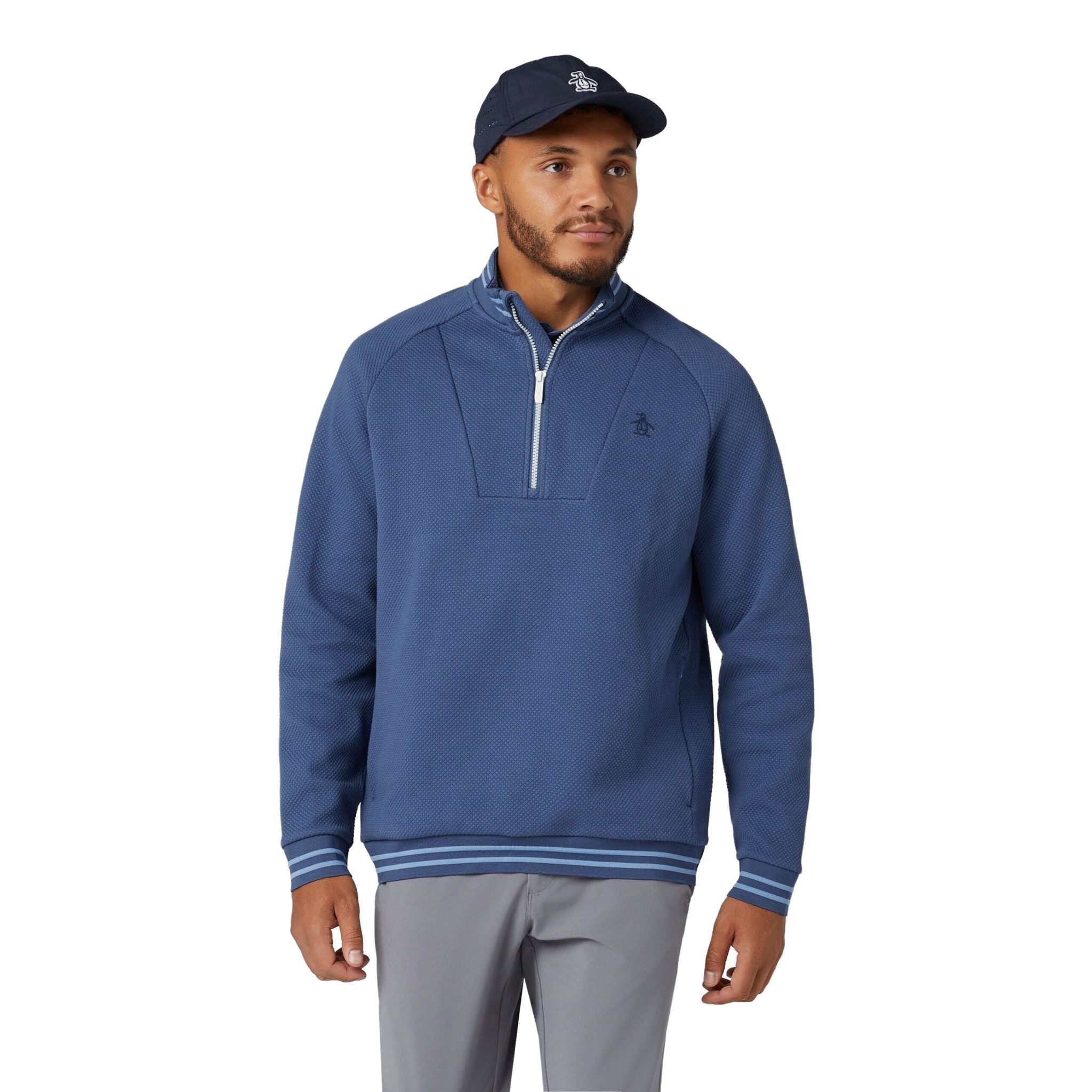 Original Penguin Midweight 1/4 Zip Pullover Herren