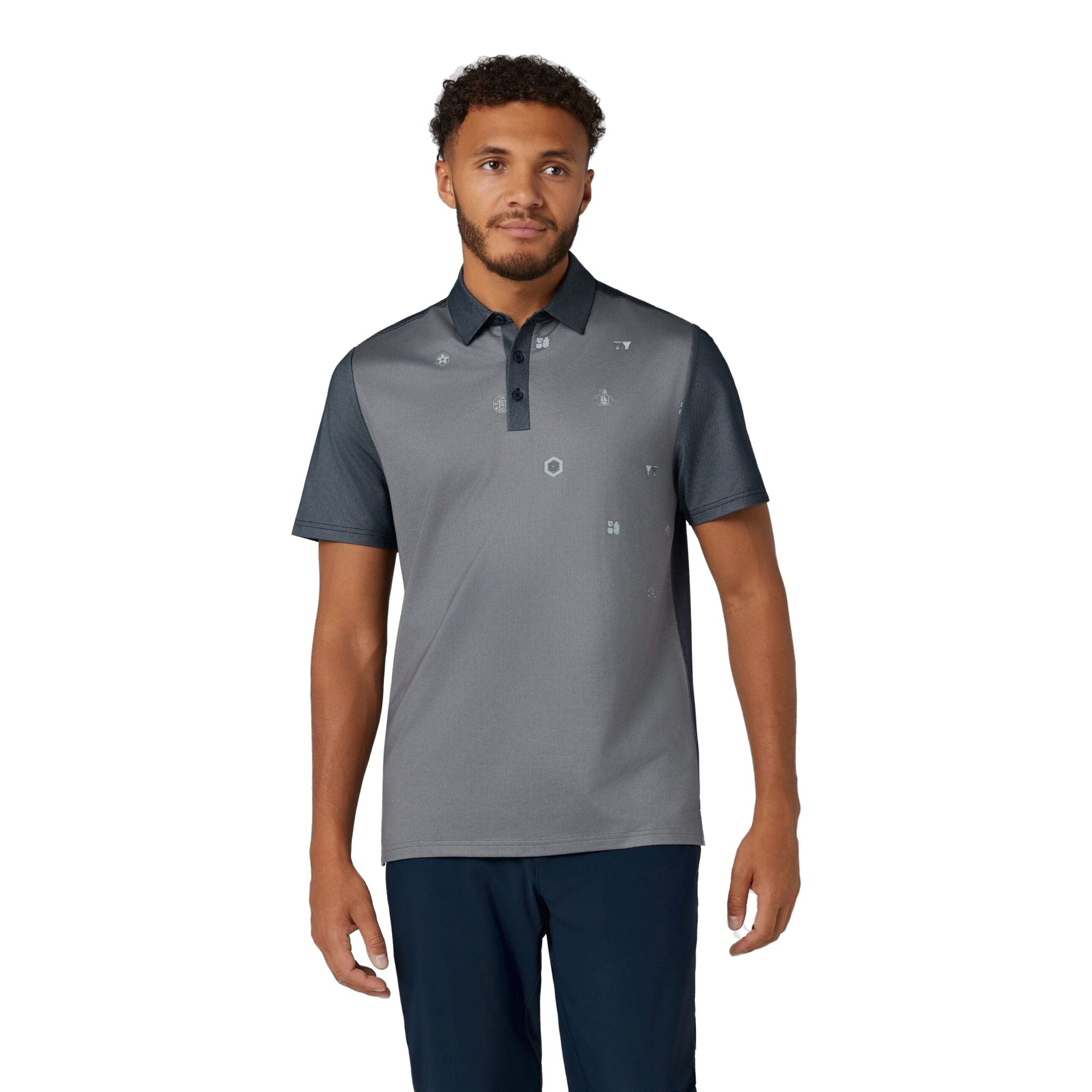 Original Penguin Pete's 50's Block Polo Herren