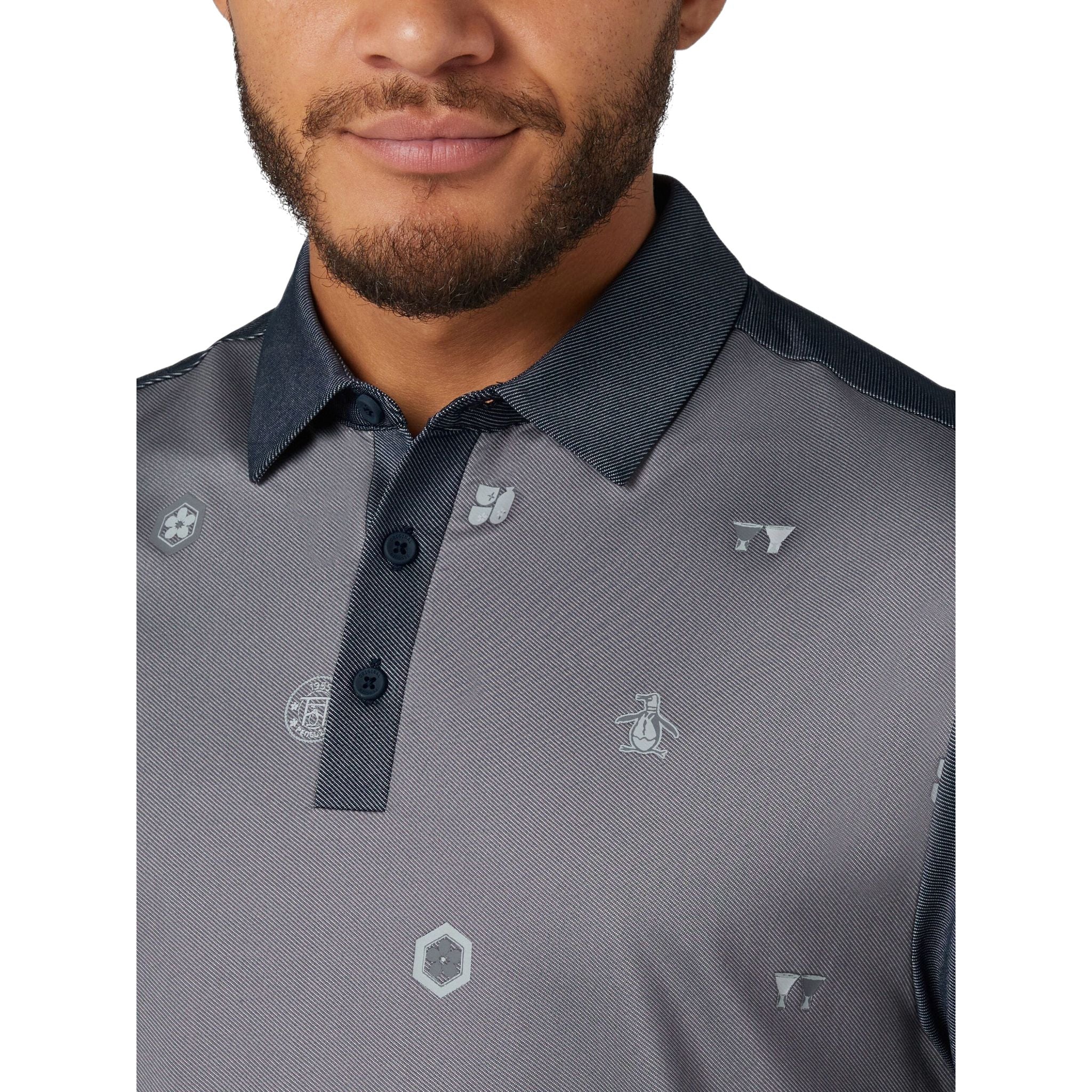 Original Penguin Pete's 50's Block Polo Herren