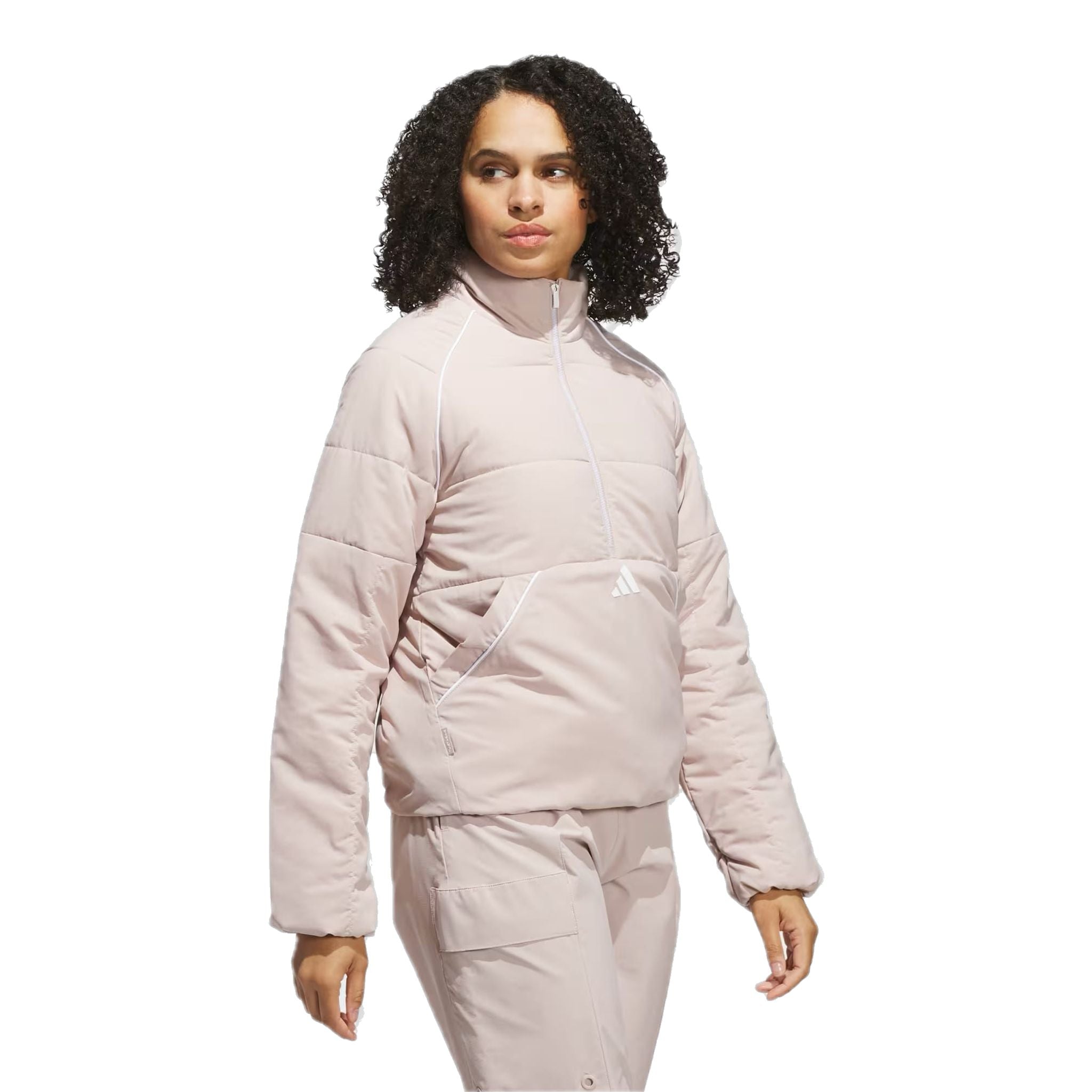 Adidas Beyond Twistweave Loose Quarter-Zip Jacke Damen