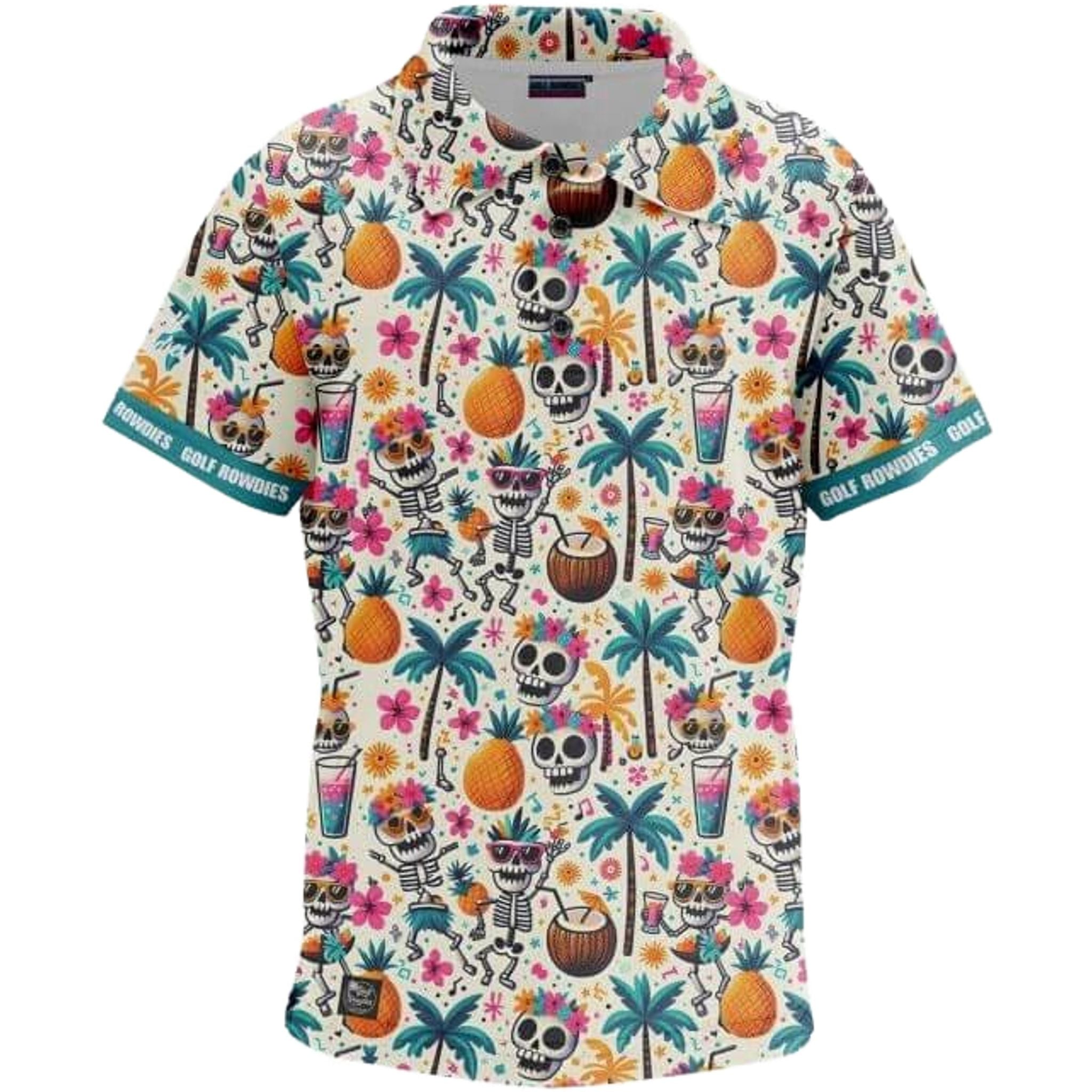 Golf Rowdies Coconut Junior Polo