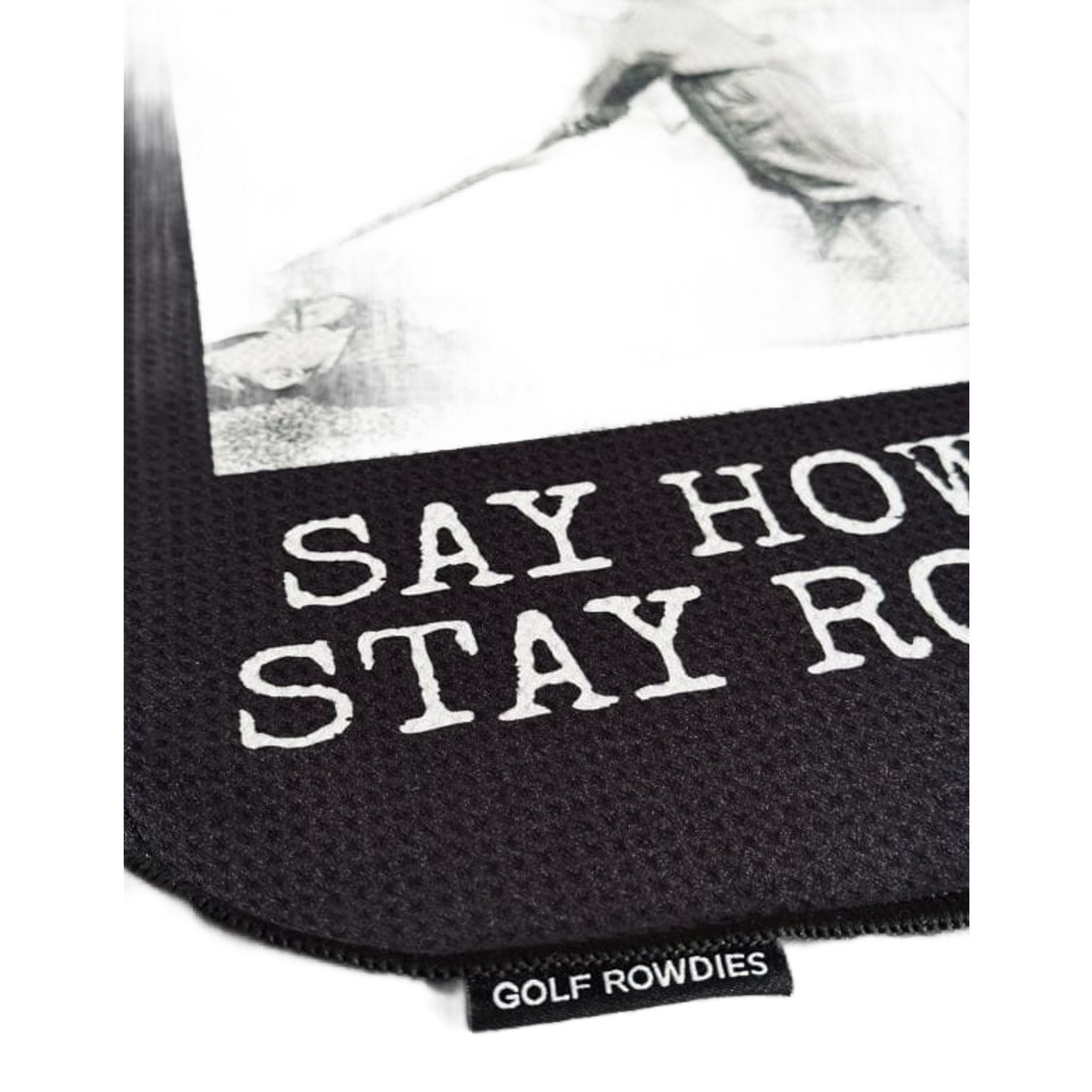Golf Rowdies Say howdy, stay rowdy Max Schlägertücher