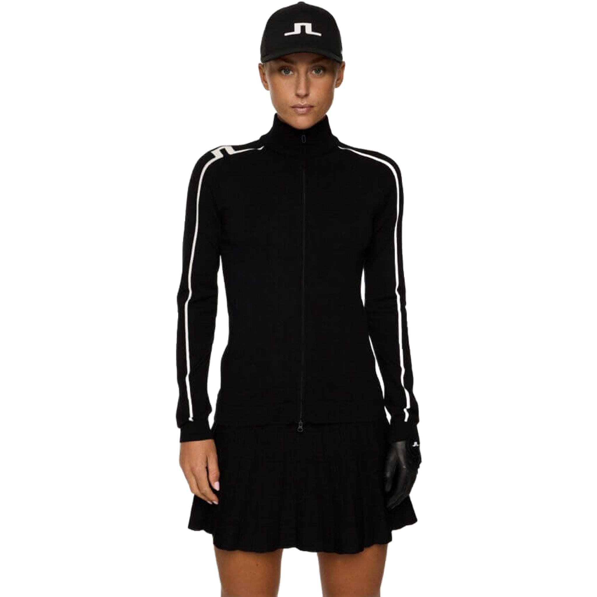 J. Lindeberg Aubree Knitted Zip Sweater Damen