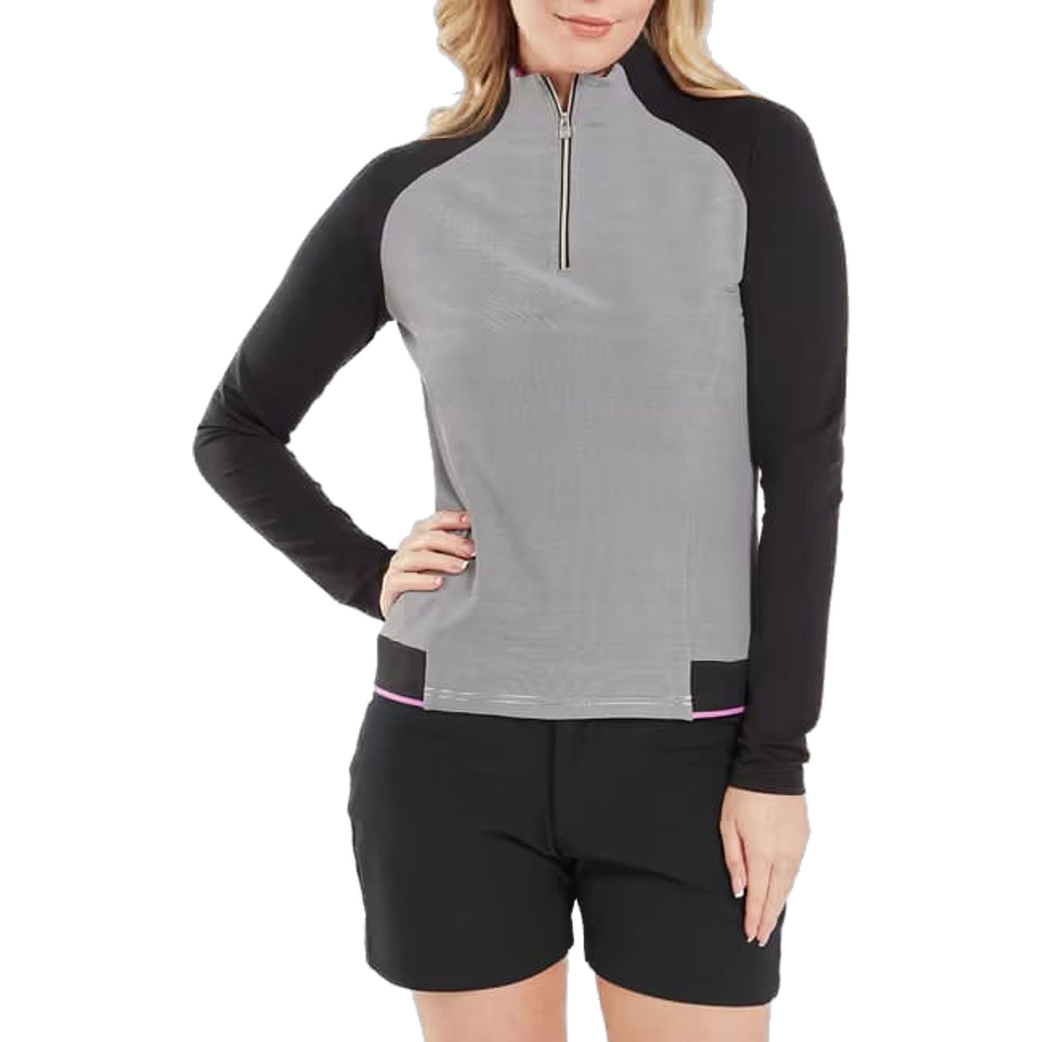 Footjoy 1/4 Zip Midlayer Damen