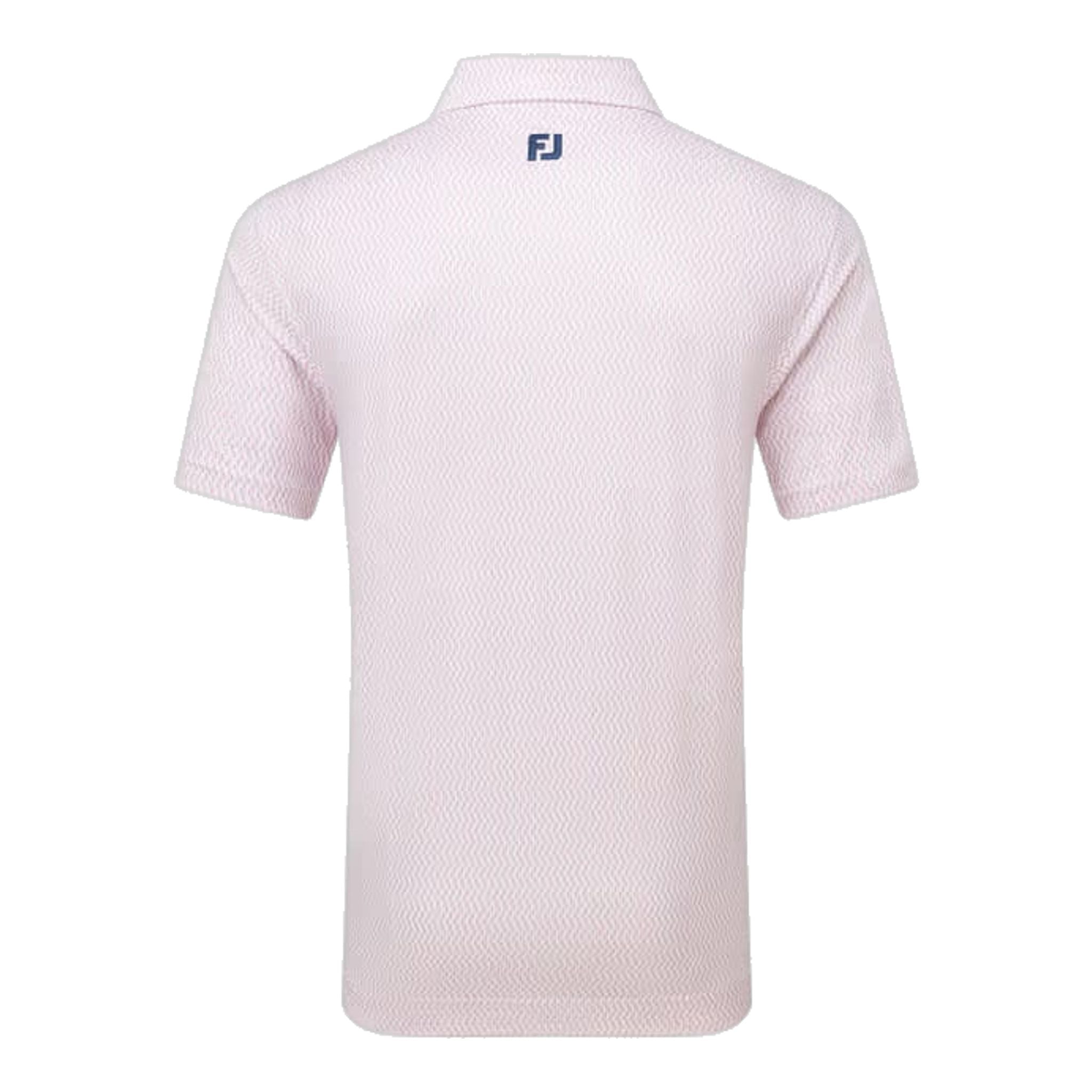 Footjoy Wiggle Print Lisle Polo Herren