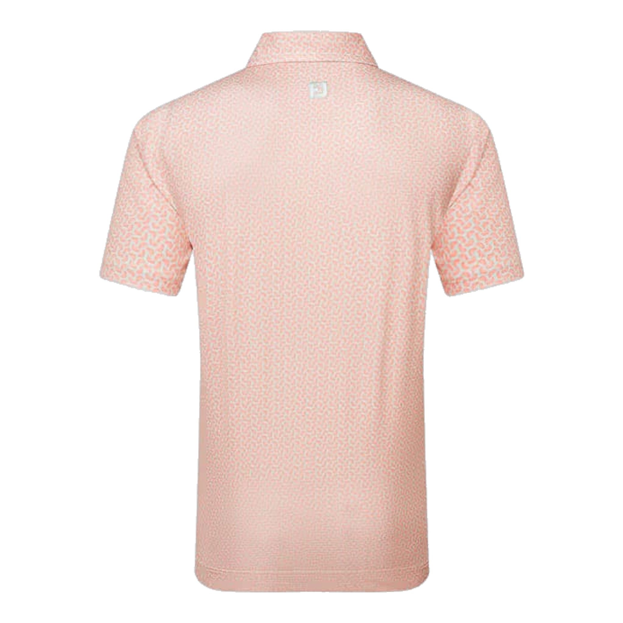 Footjoy Citrus Print Lisle Polo Herren