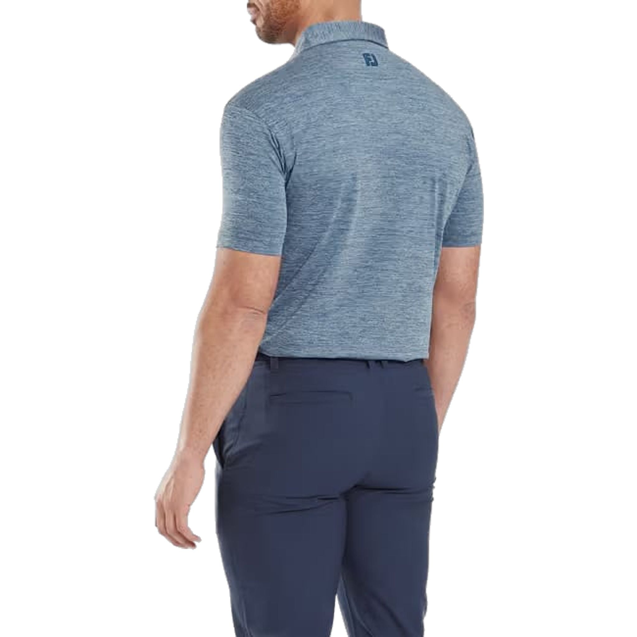 Footjoy Heather Lisle with Trim Polo Herren