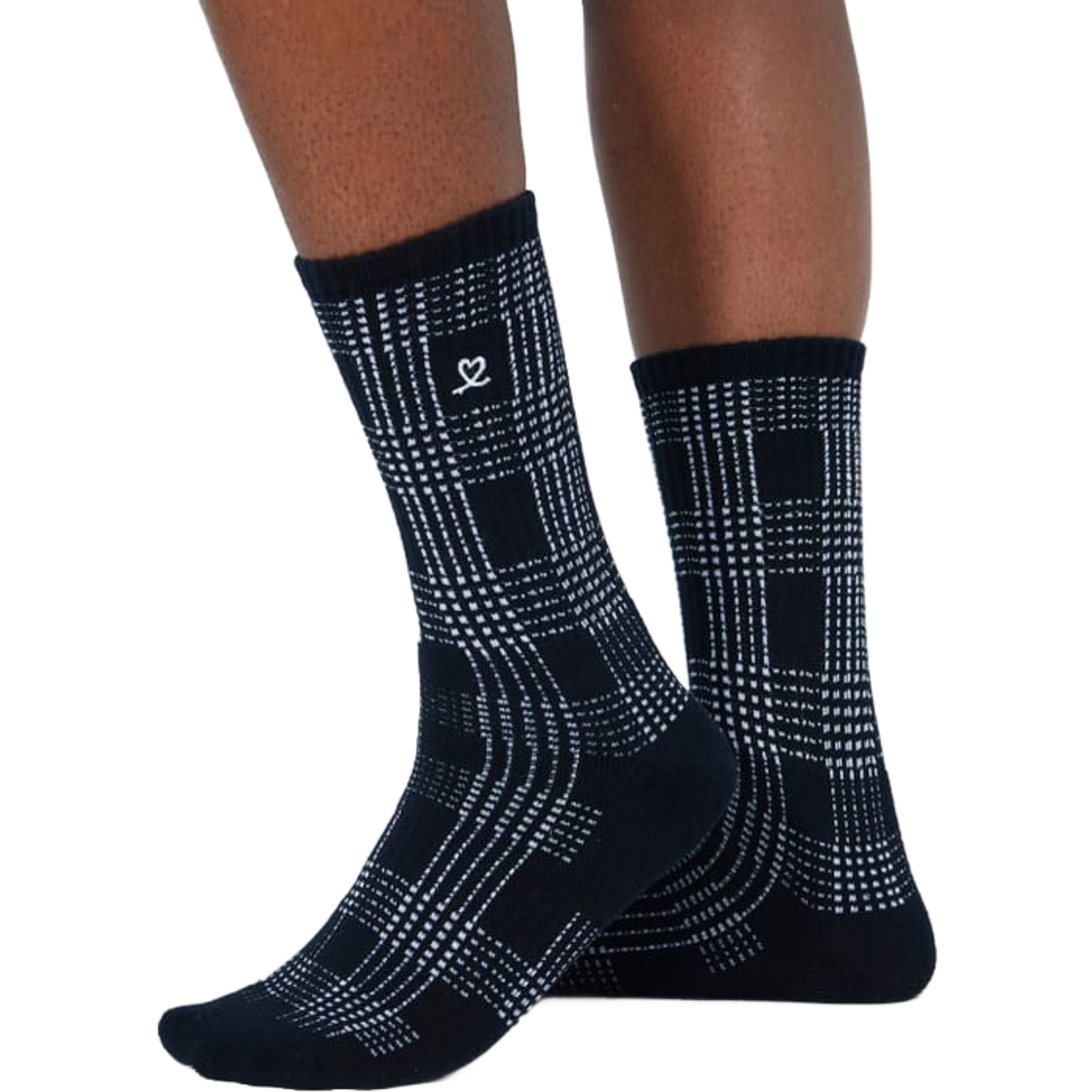 Daily Sports Golf Plaid Socken Damen