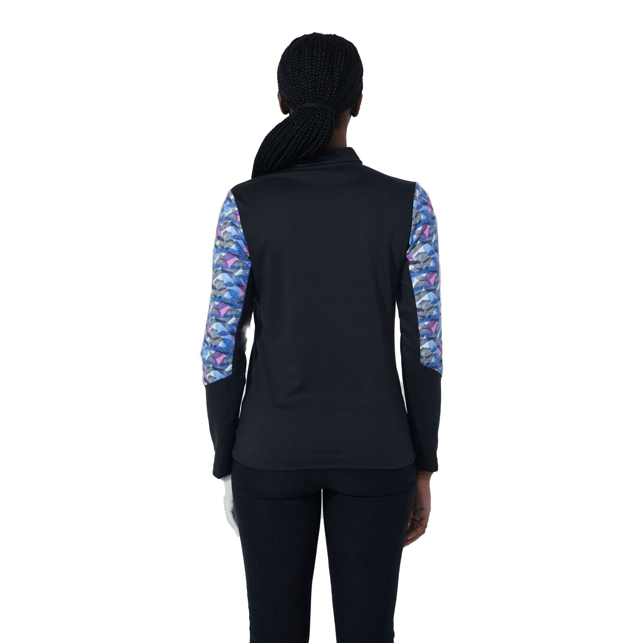 Daily Sports Print Peach Poloshirt Damen