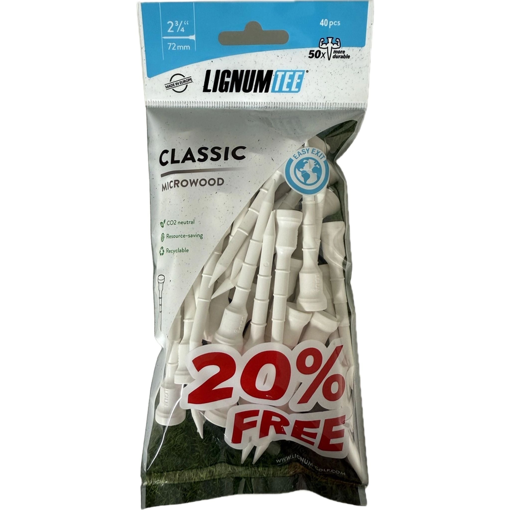 Lignum Classic 72mm Tee Big-Bag