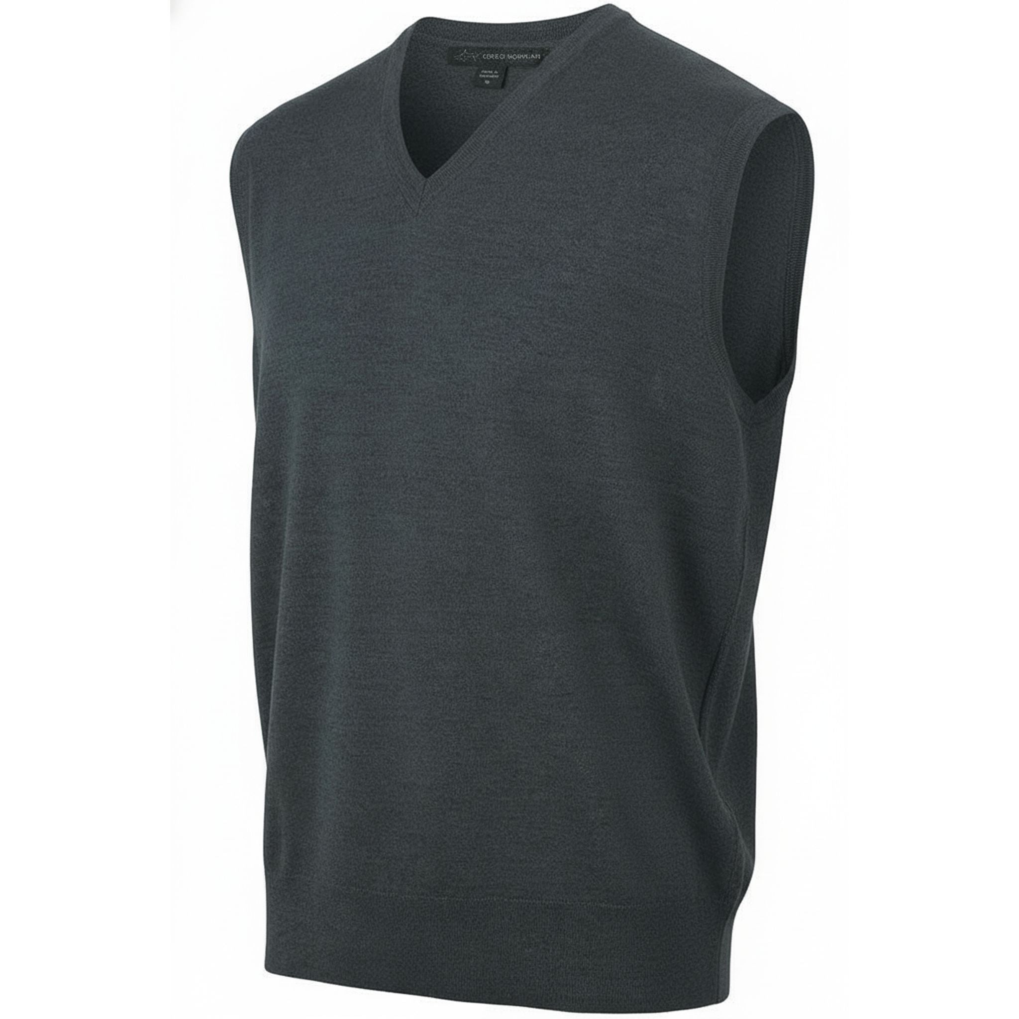 Greg Norman 50:50 Merino V Neck Slipover Jeans (Blue) S Herren