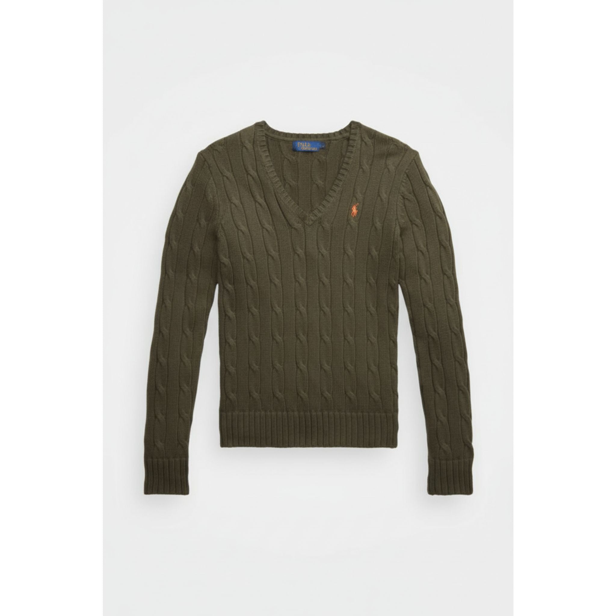 Ralph Lauren Vnecklong Sleeve Pullover Damen