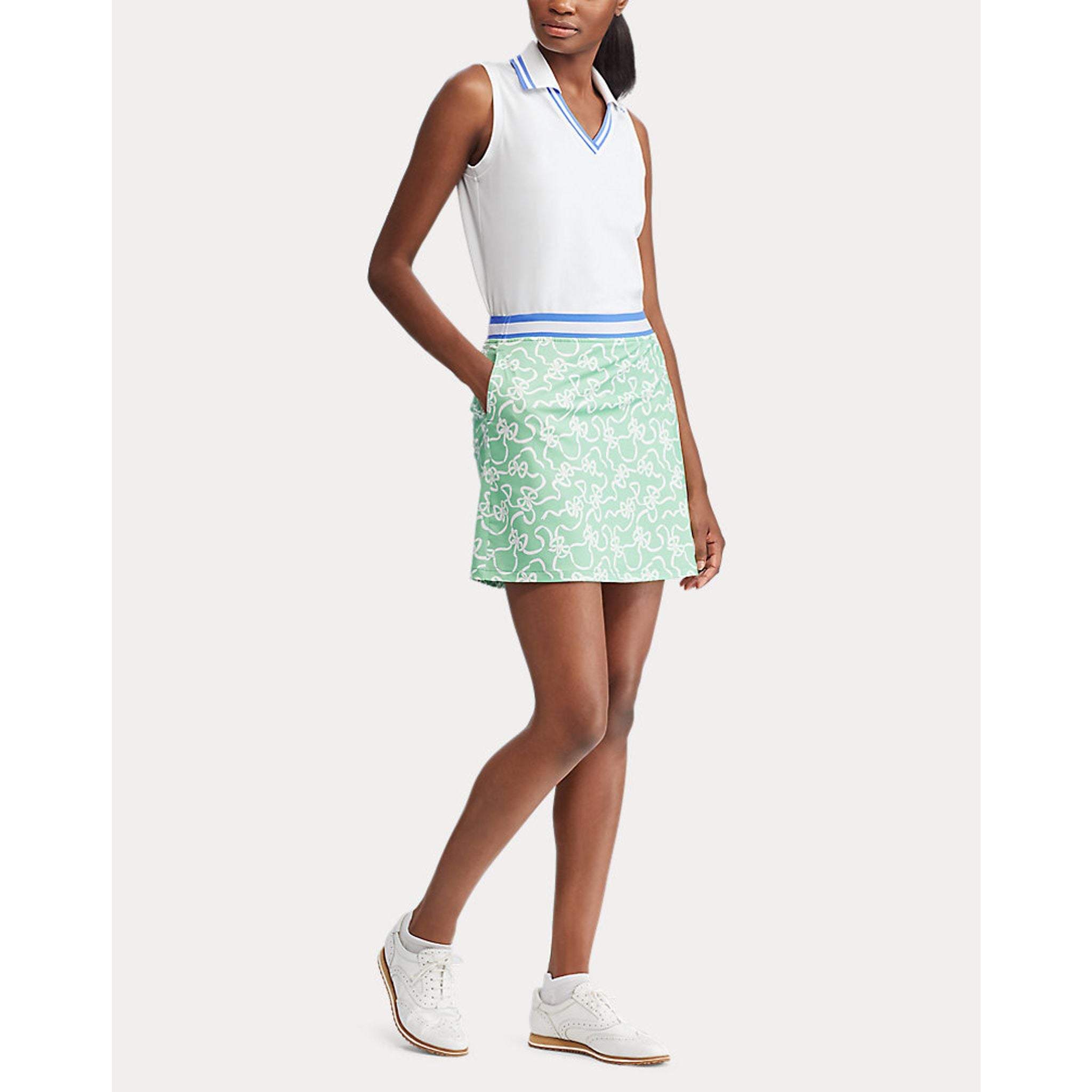 Ralph Lauren S/L Cricketsleevelessknit Golfpolo Damen