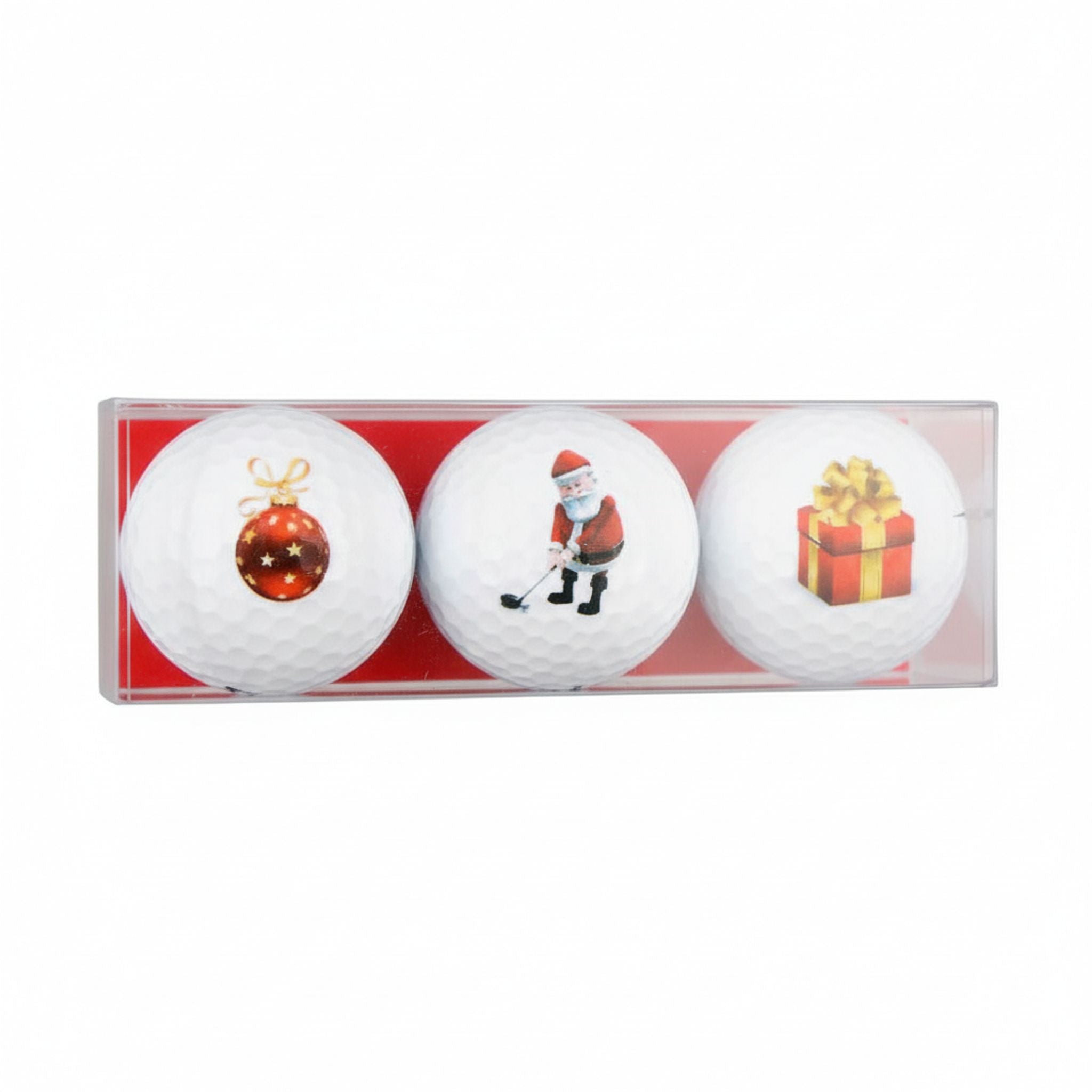 Sportiques Golfgeschenke Kerze-Nikolaus-Gschenk (3 Bälle)