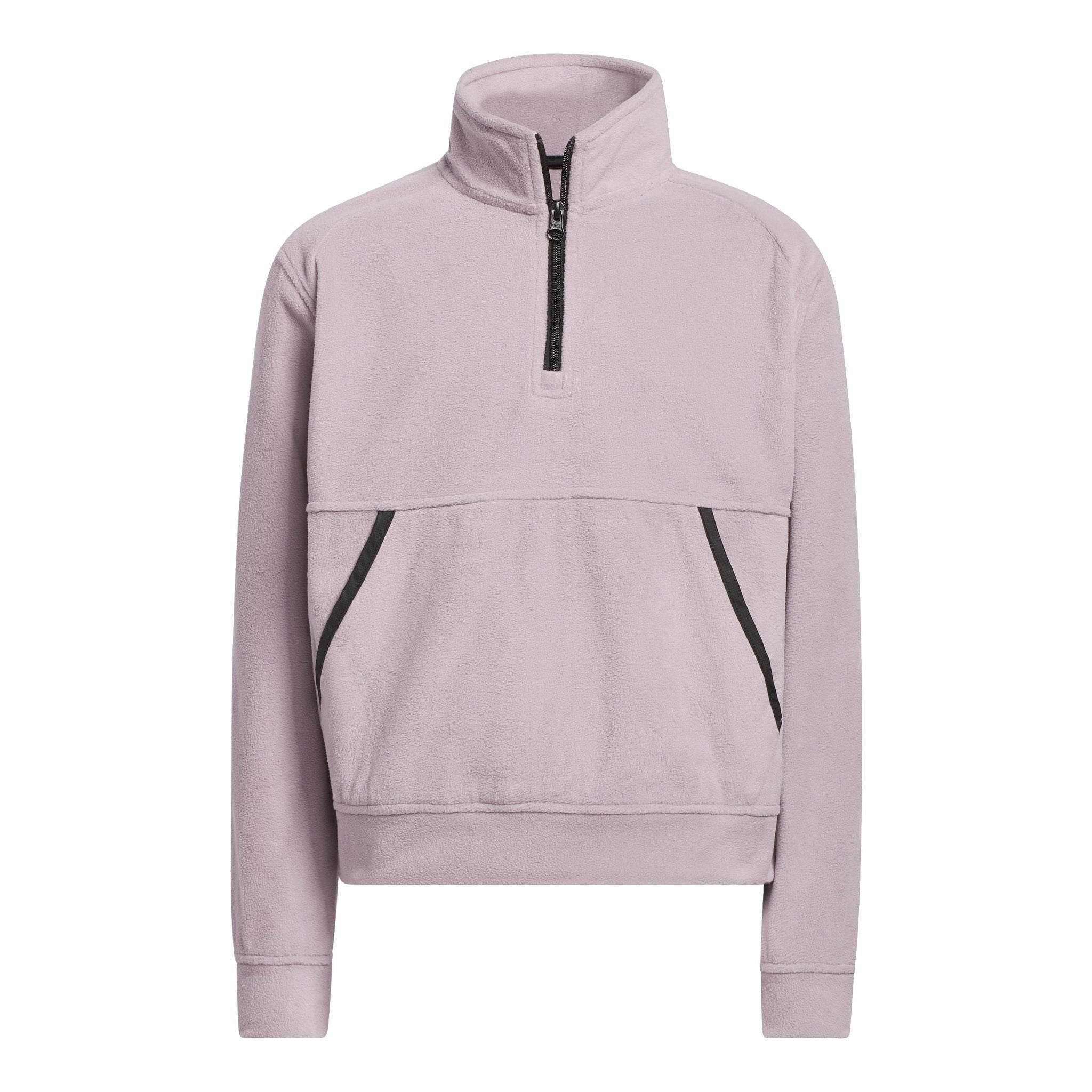 Ženska jakna iz flisa z zadrgo Adidas 1/4