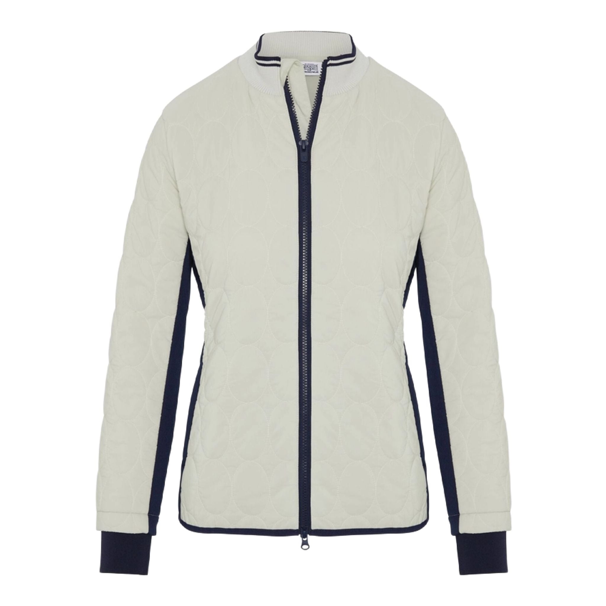 Ženska prešita napihnjena jakna v obliki pingvina