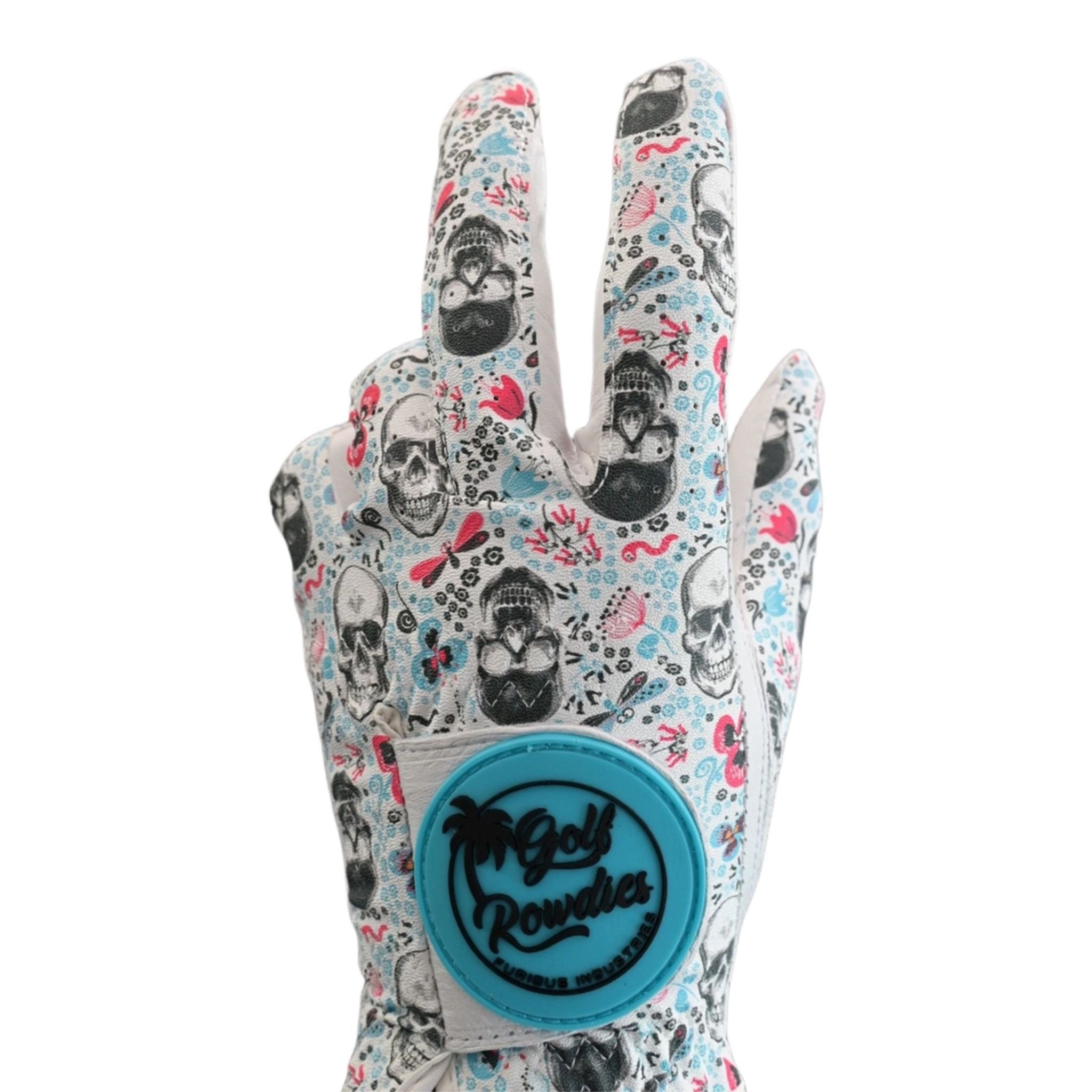 Golf Rowdies Skull Handschuh Herren