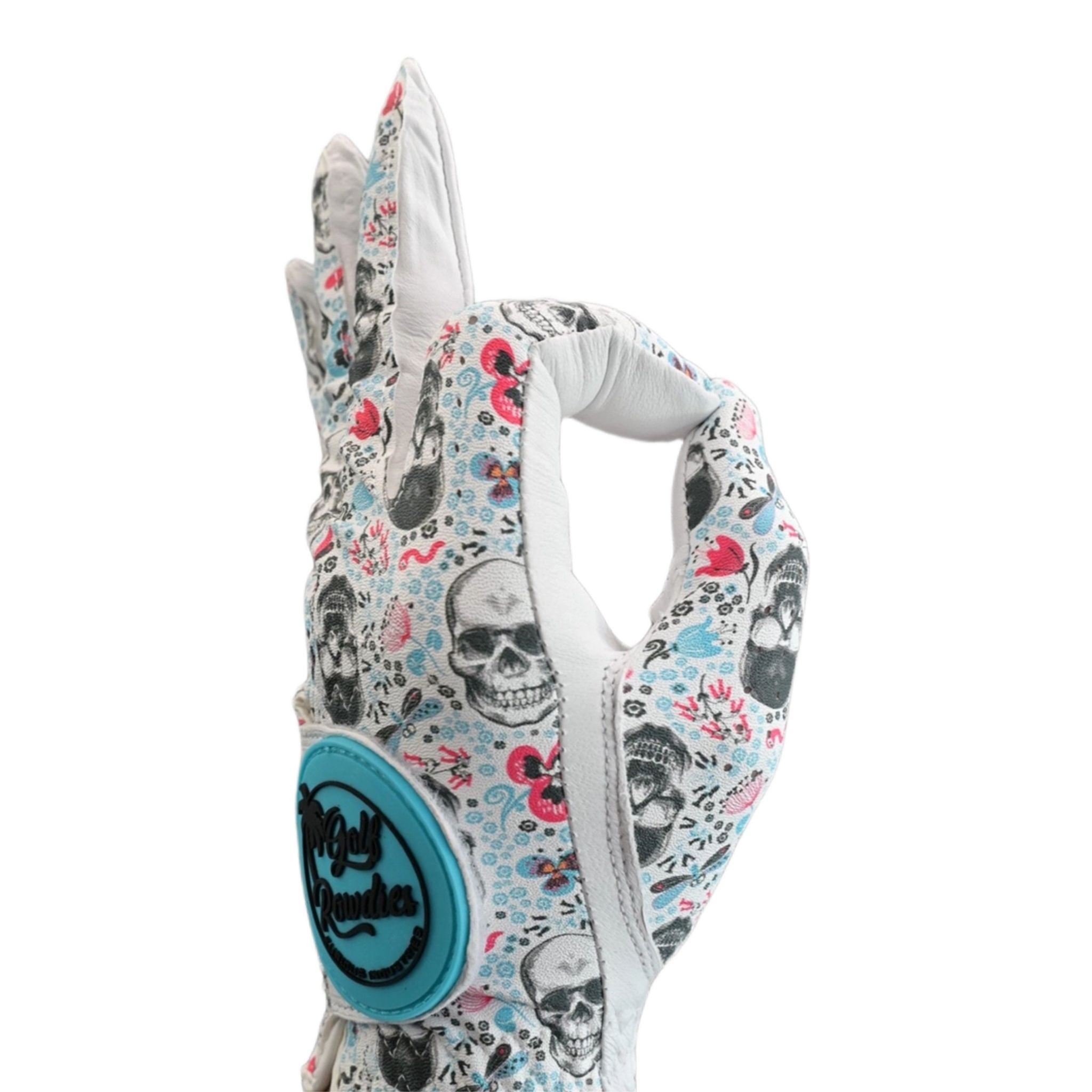 Golf Rowdies Skull Handschuh Herren