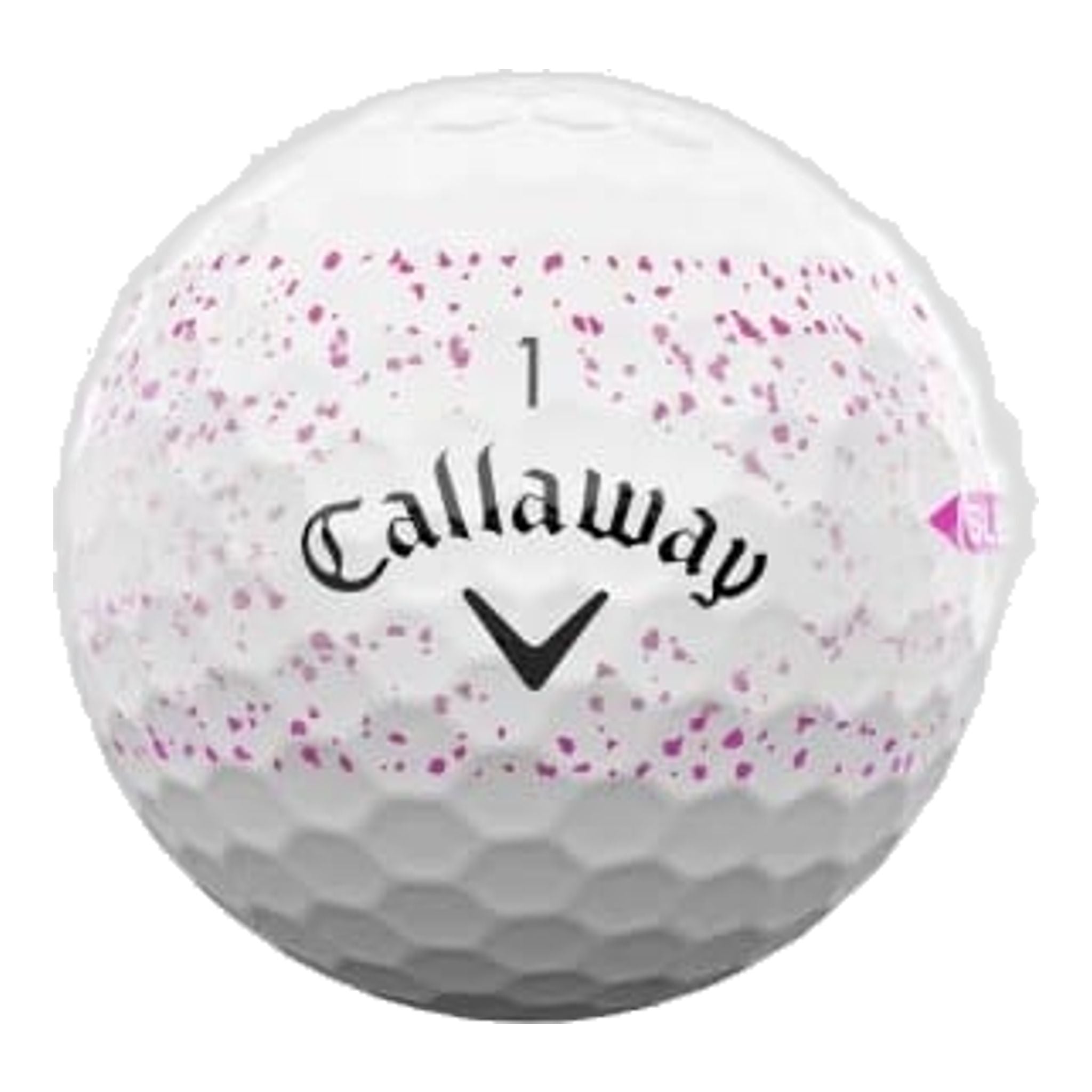 Žogice za golf Callaway Supersoft 25 Splatter