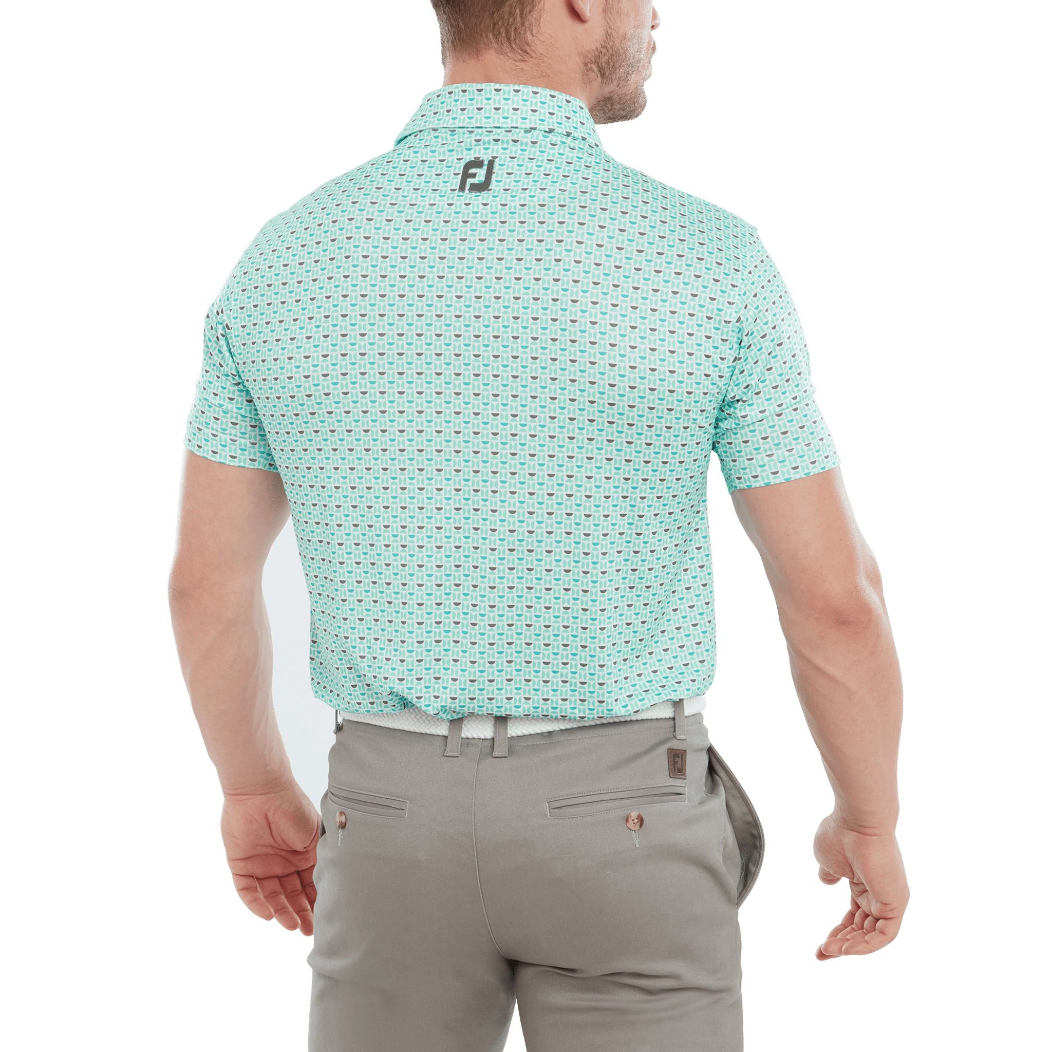 Footjoy Half Moon Geo Polo Herren