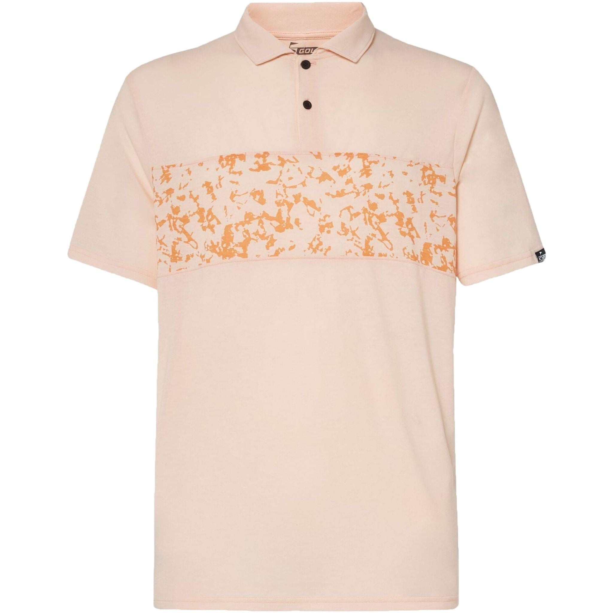 Moška polo majica za golf Oakley Sand Print