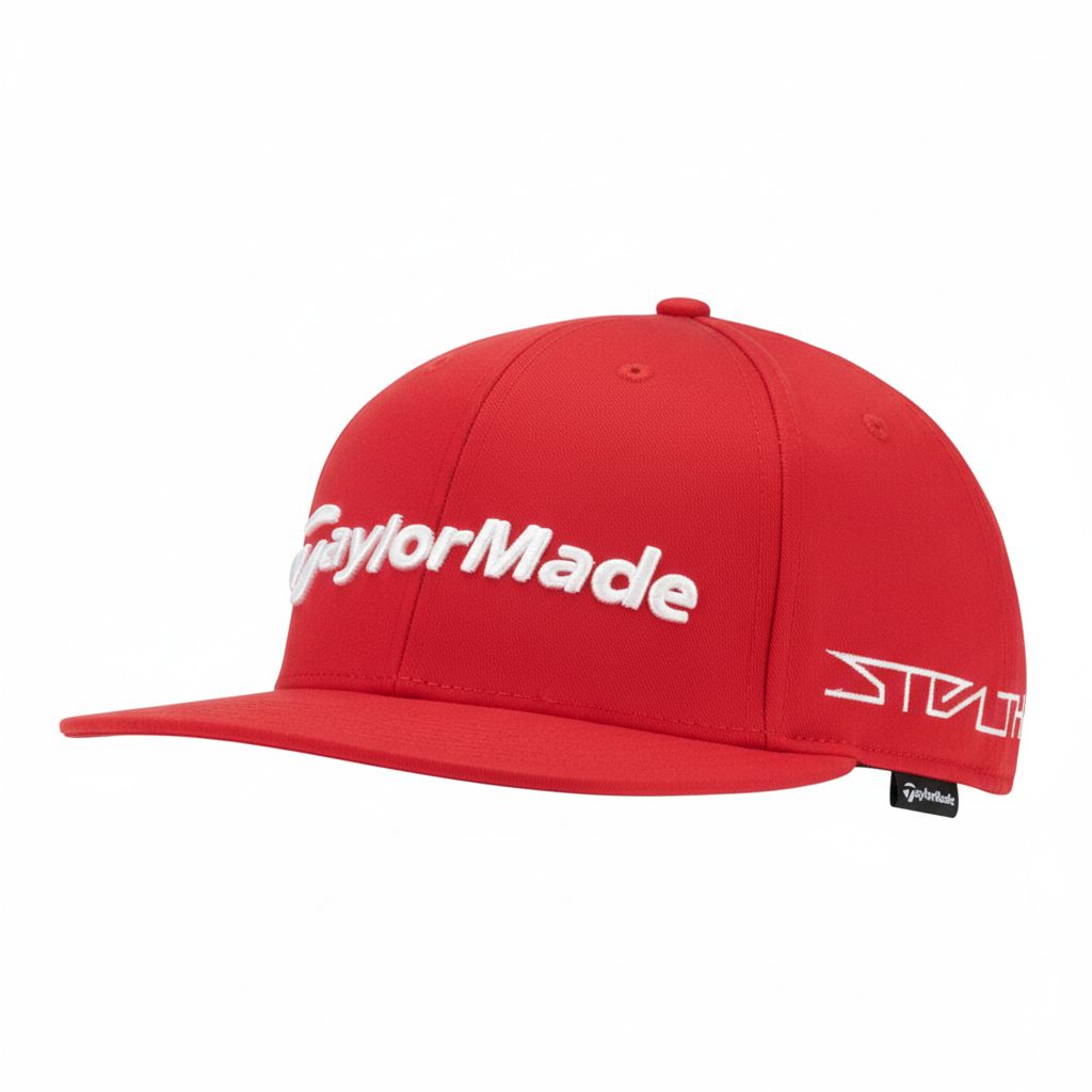 TaylorMade Tour Flatbill Kappe Herren Rot Herren