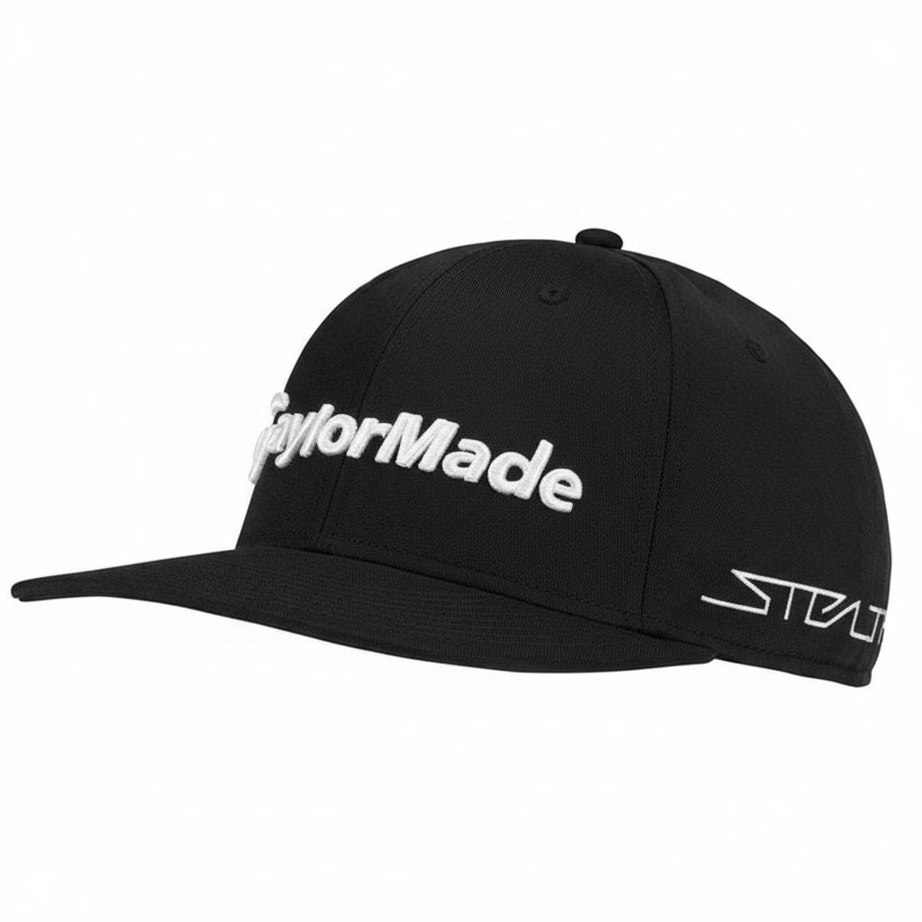 TaylorMade Tour Flatbill Kappe Herren Schwarz Herren