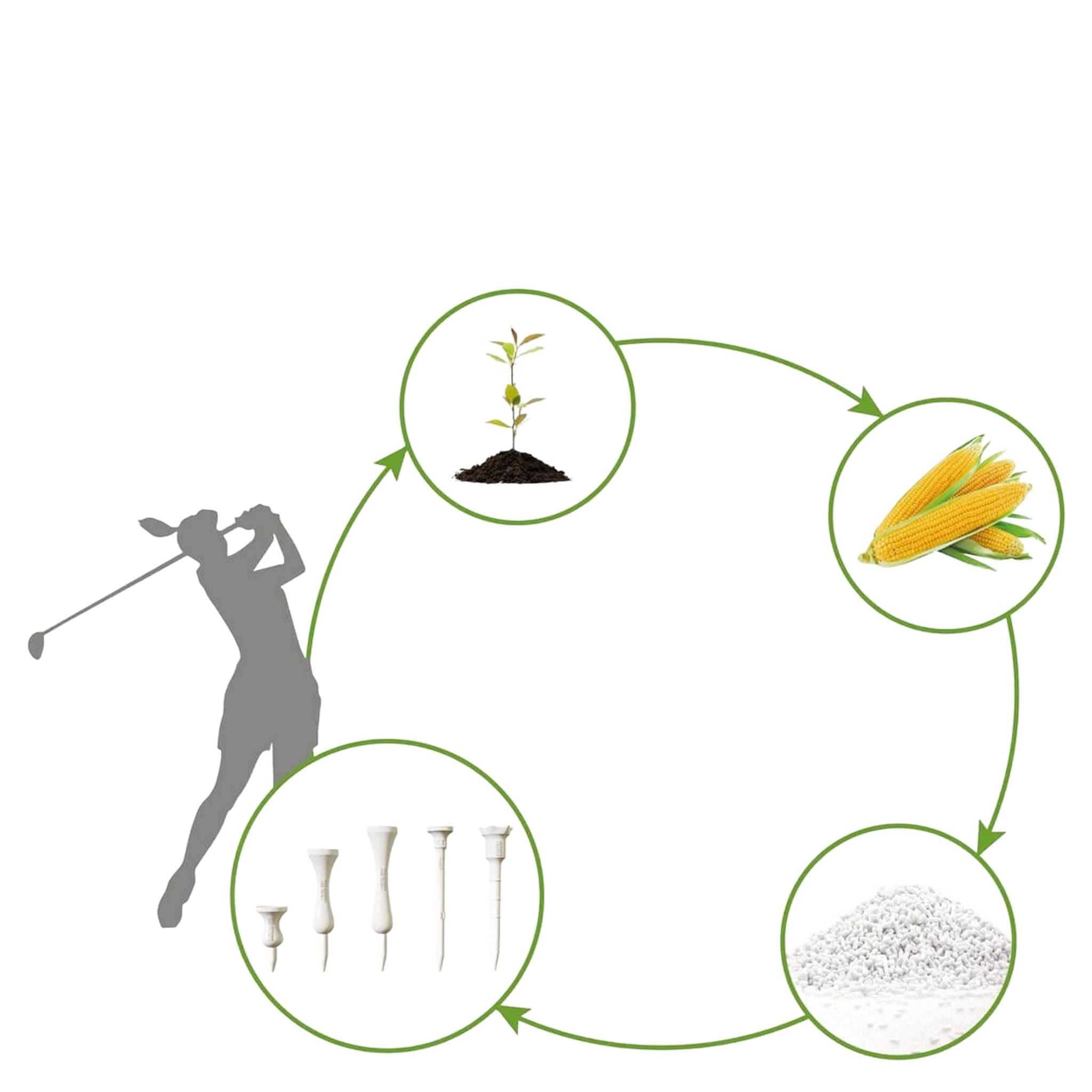 Lignum Eco 72mm Sport [12Tees] Bela