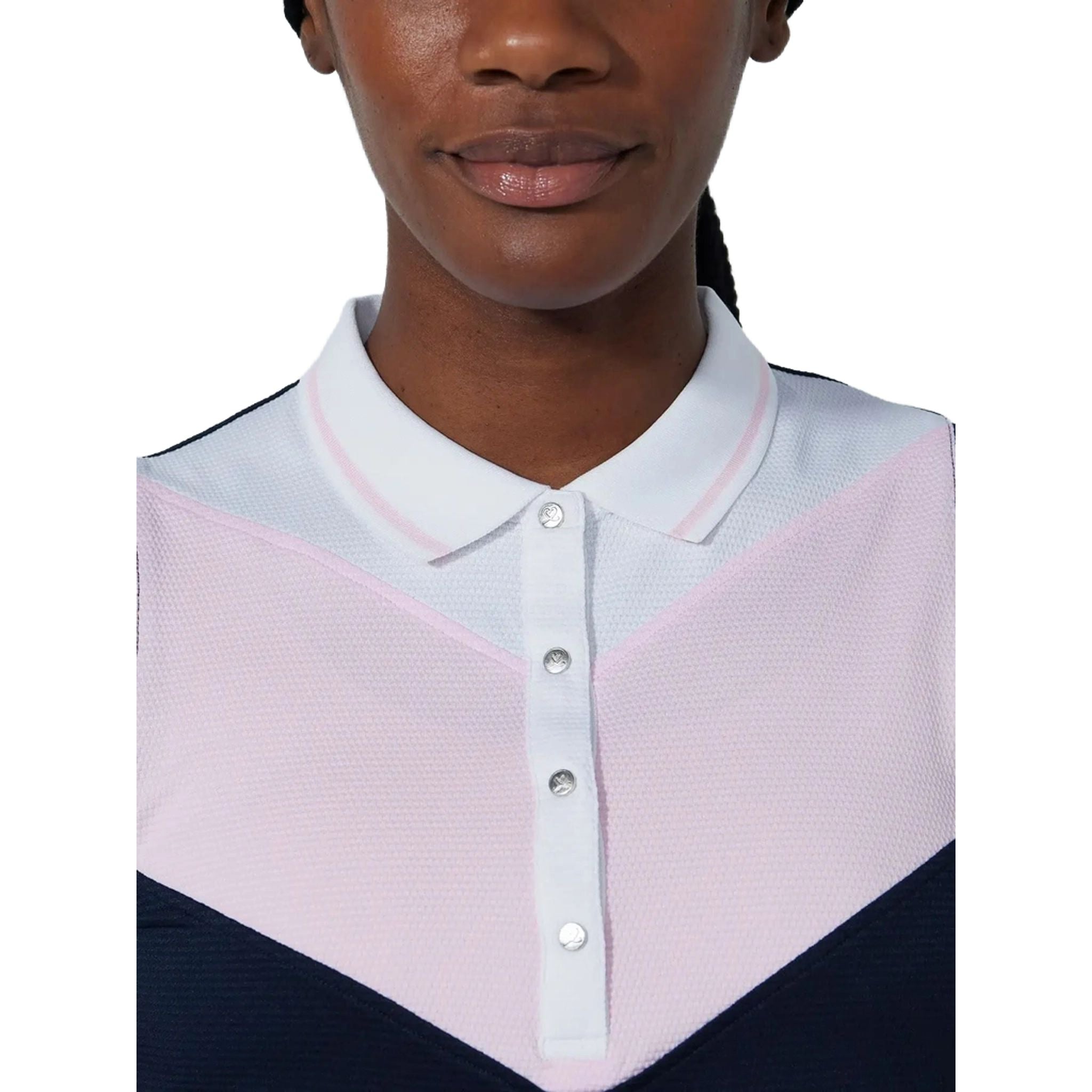 Daily Sports Match Sleeveless Golf Polo Damen