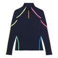 GFORE Colour Block 1/4 Zip Golf Polo Damen
