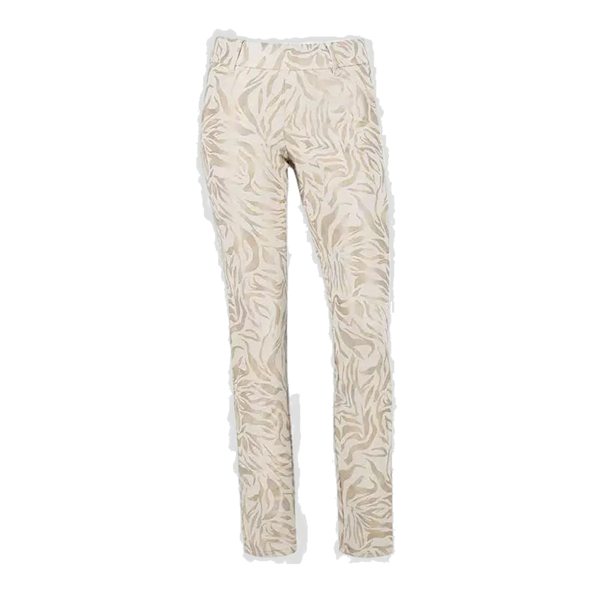 Ženske hlače za golf z zlatega potiska Alberto Lucy