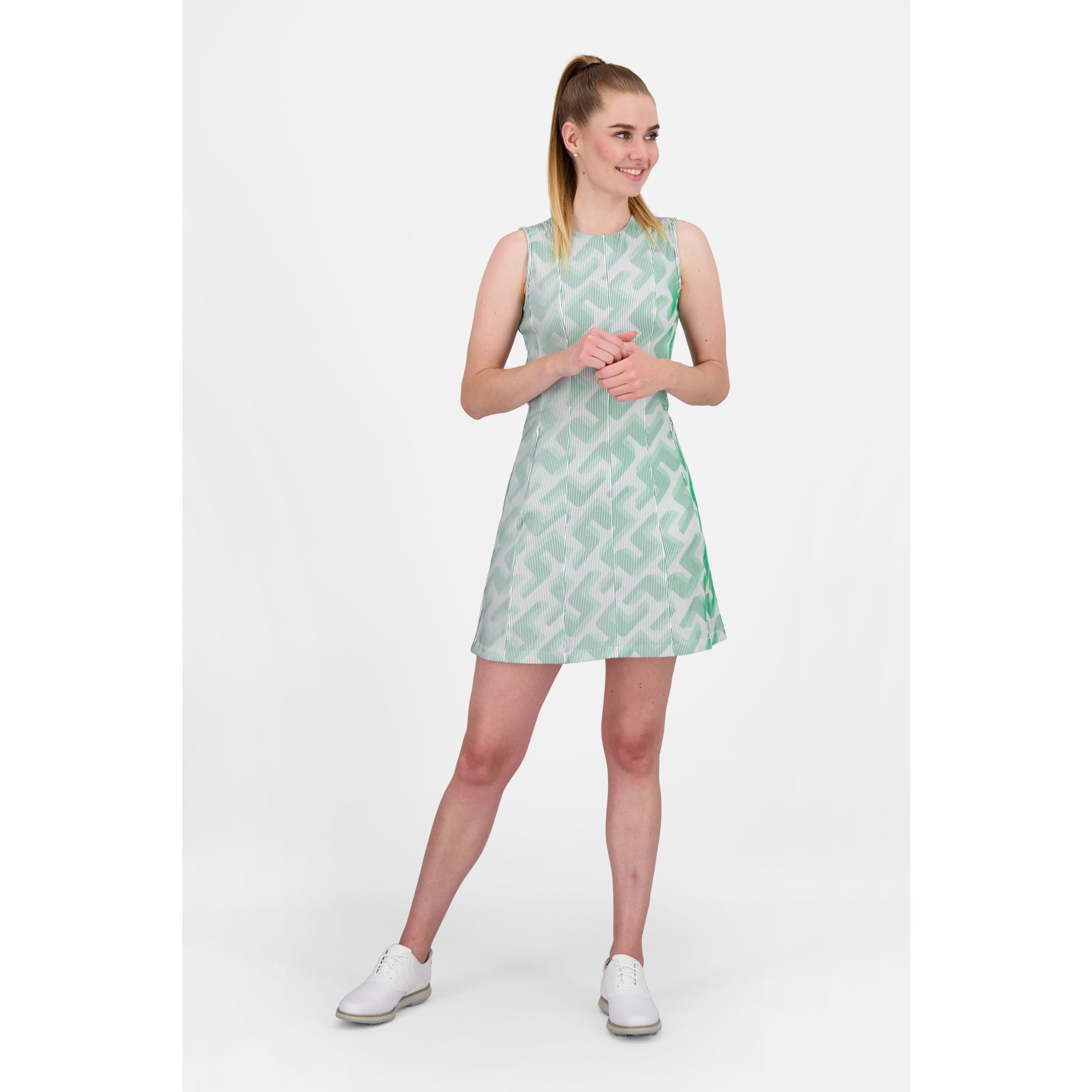 J. Lindeberg Kleid 3D Golf Jilian 3D Bridge Mongram Damen