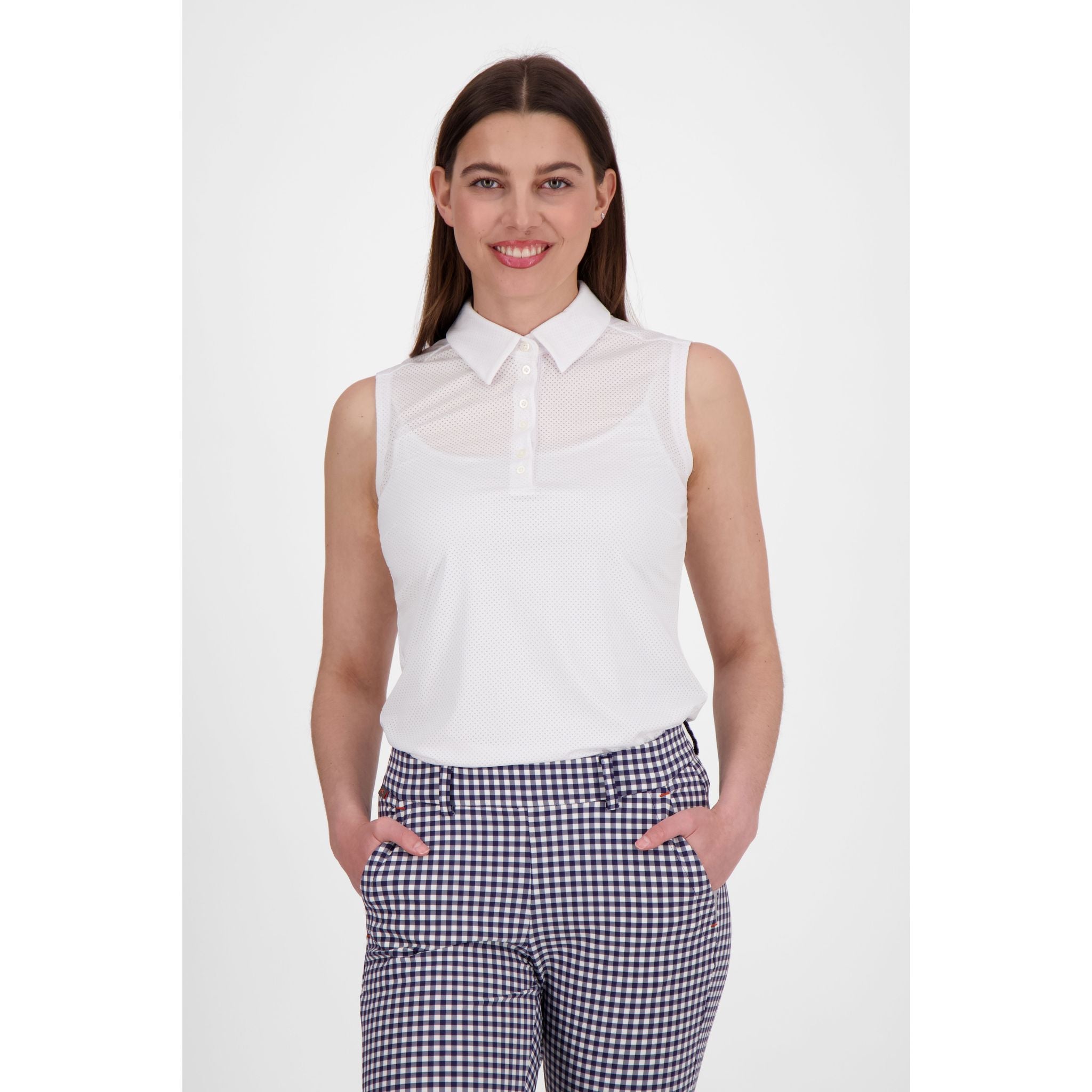 Kjus W Eve SL Polo Weiß Damen