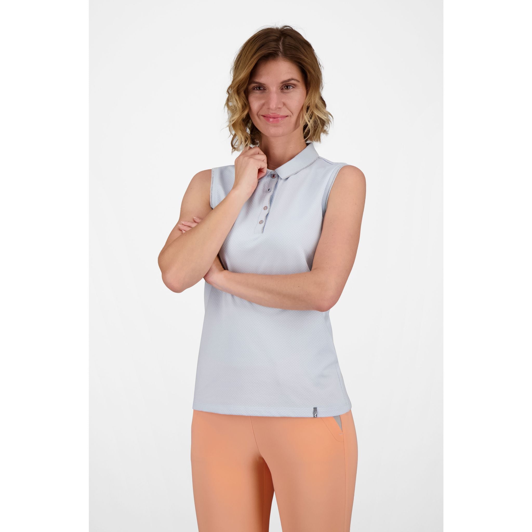 Kjus Ella Structure S/L ženski polo golf