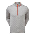 Footjoy Diamond Jacquard 1/2 Zip Pullover Herren
