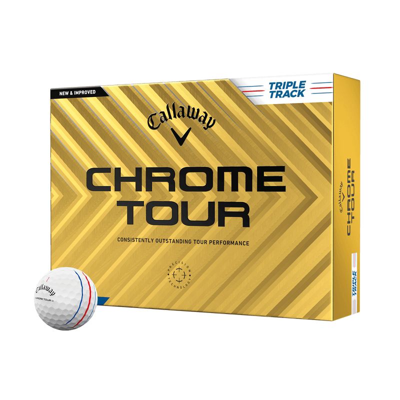 Callaway Chrome Tour Triple Track [48 Stück] Golfbälle (2024)