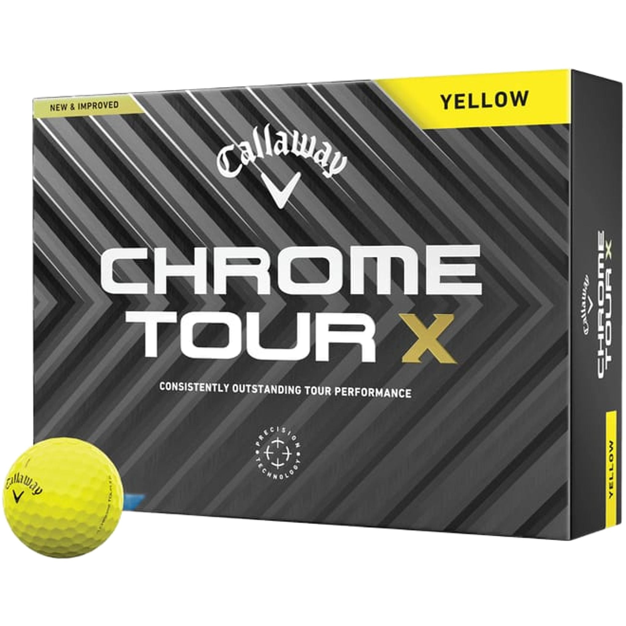 Callaway Chrome Tour X [12 Stück] Golfbälle (2024)