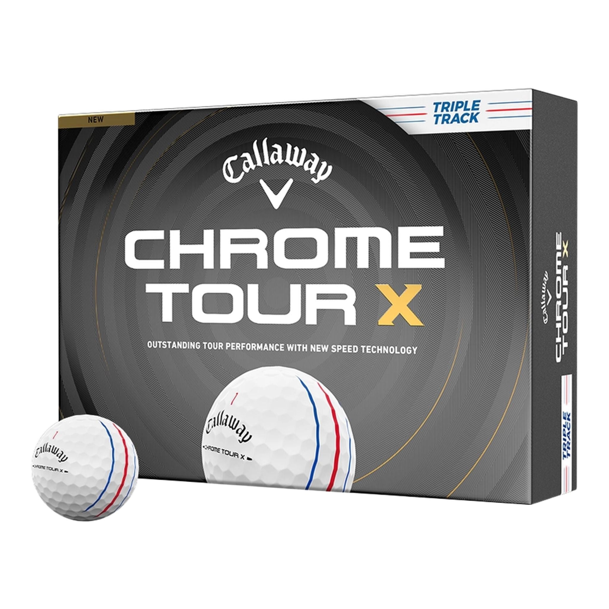 Žogice za golf Callaway Chrome Tour X Triple Track 26