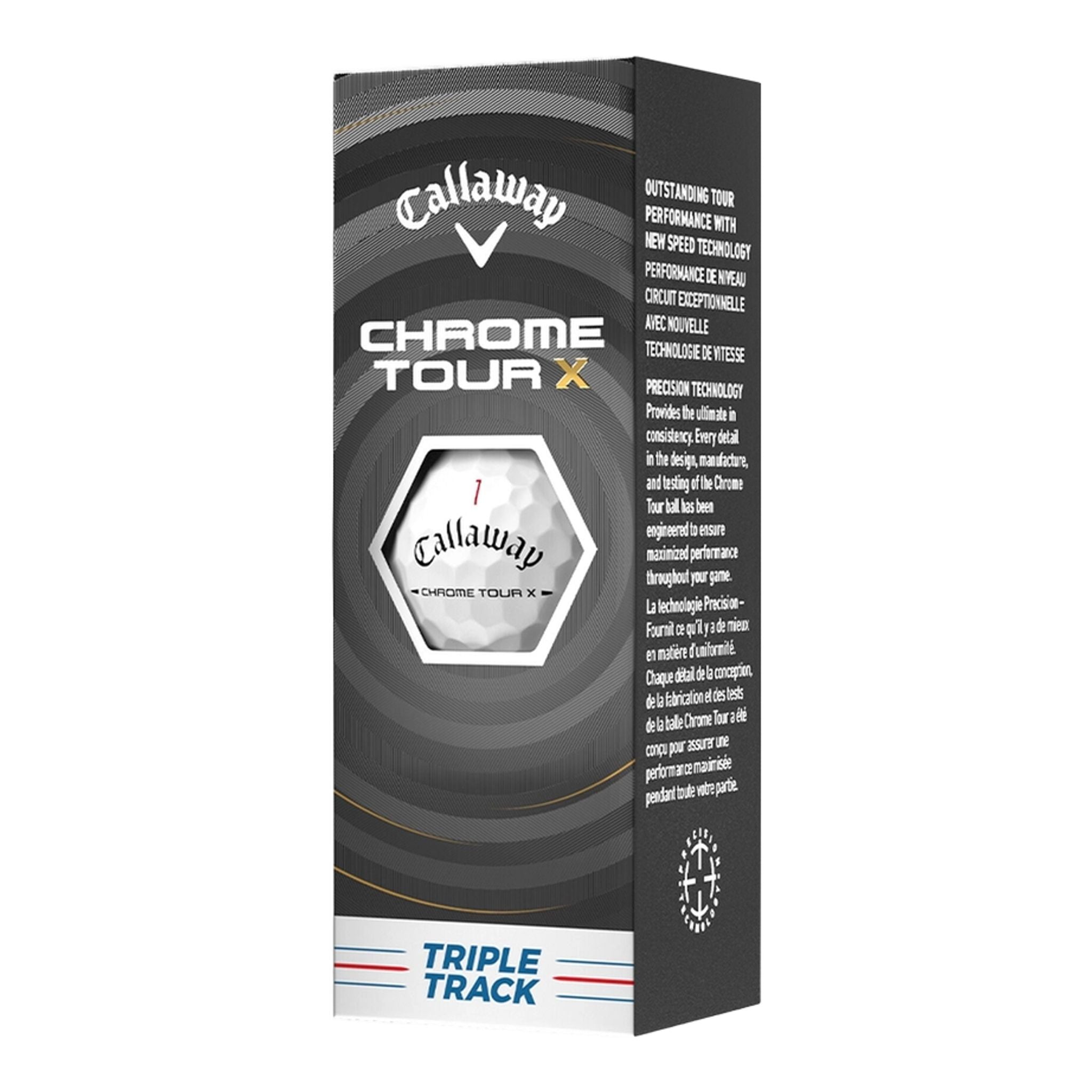 Žogice za golf Callaway Chrome Tour X Triple Track 26